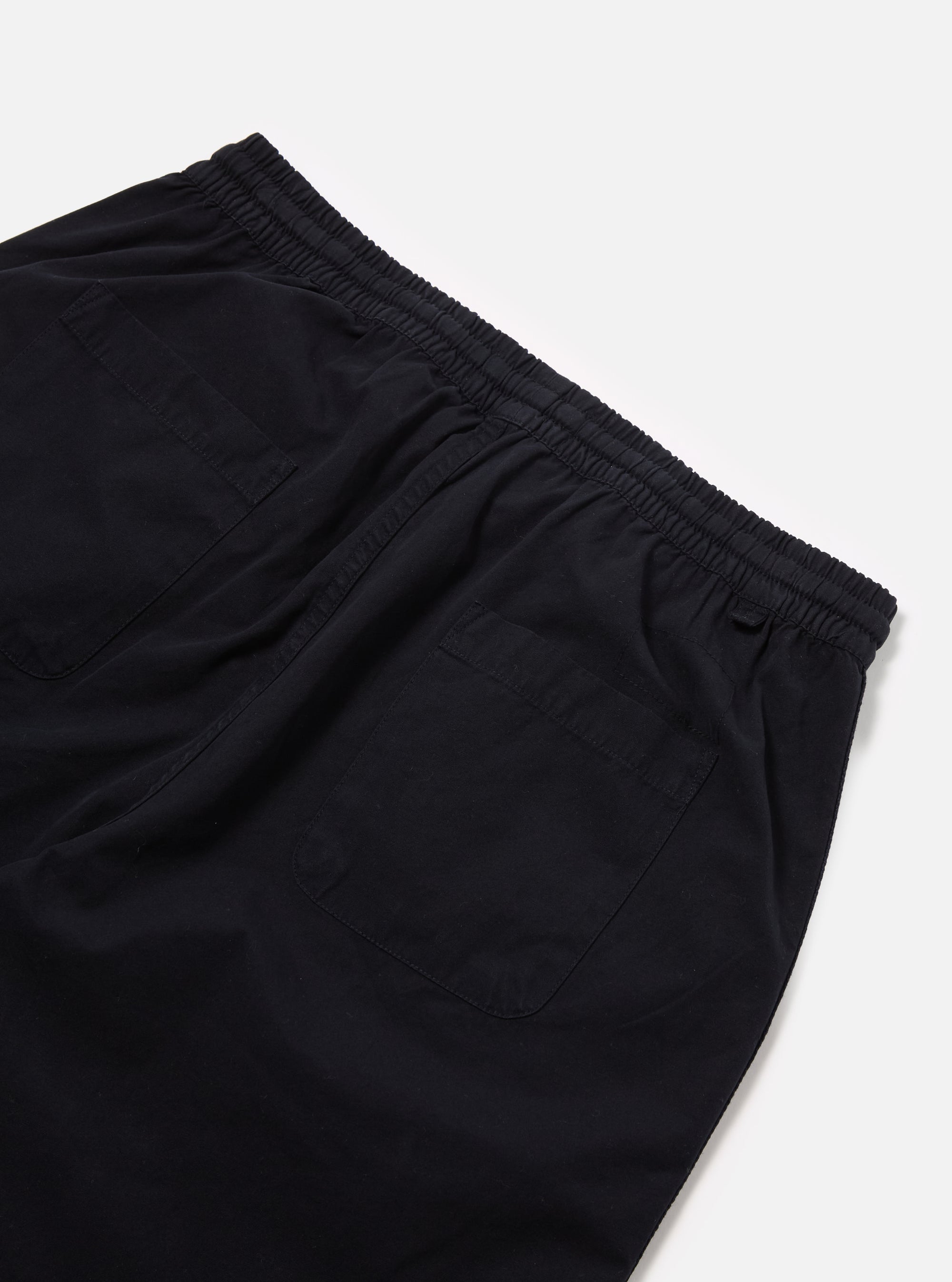 Universal Works Beach Short in Navy Summer Canvas