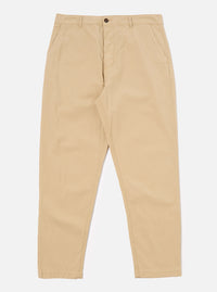 Universal Works Military Chino in Sand Seersucker II