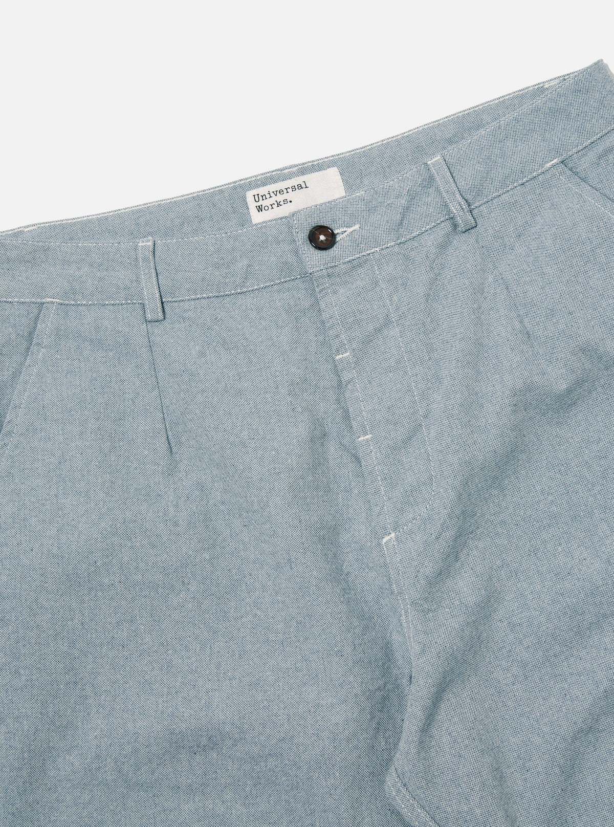 Universal Works Super Chino in Indigo Reworked Jean Cloth