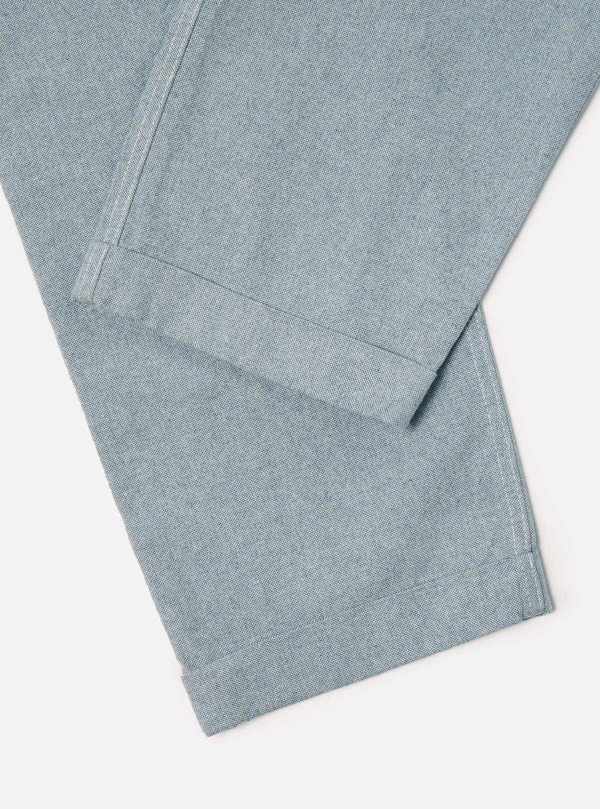 Universal Works Super Chino in Indigo Reworked Jean Cloth