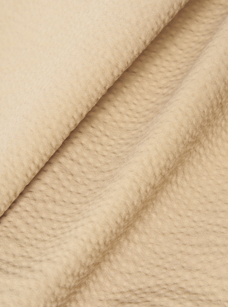 Universal Works Oxford Pant in Sand Seersucker II