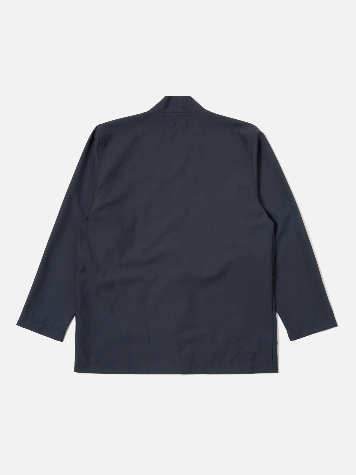 Universal Works Kyoto Work Jacket in Navy Tropical Suiting