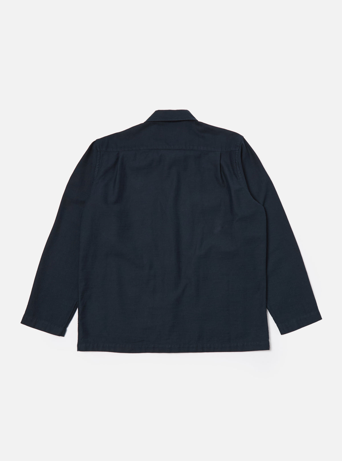 Universal Works Dockside Jacket in Navy Slub Sateen