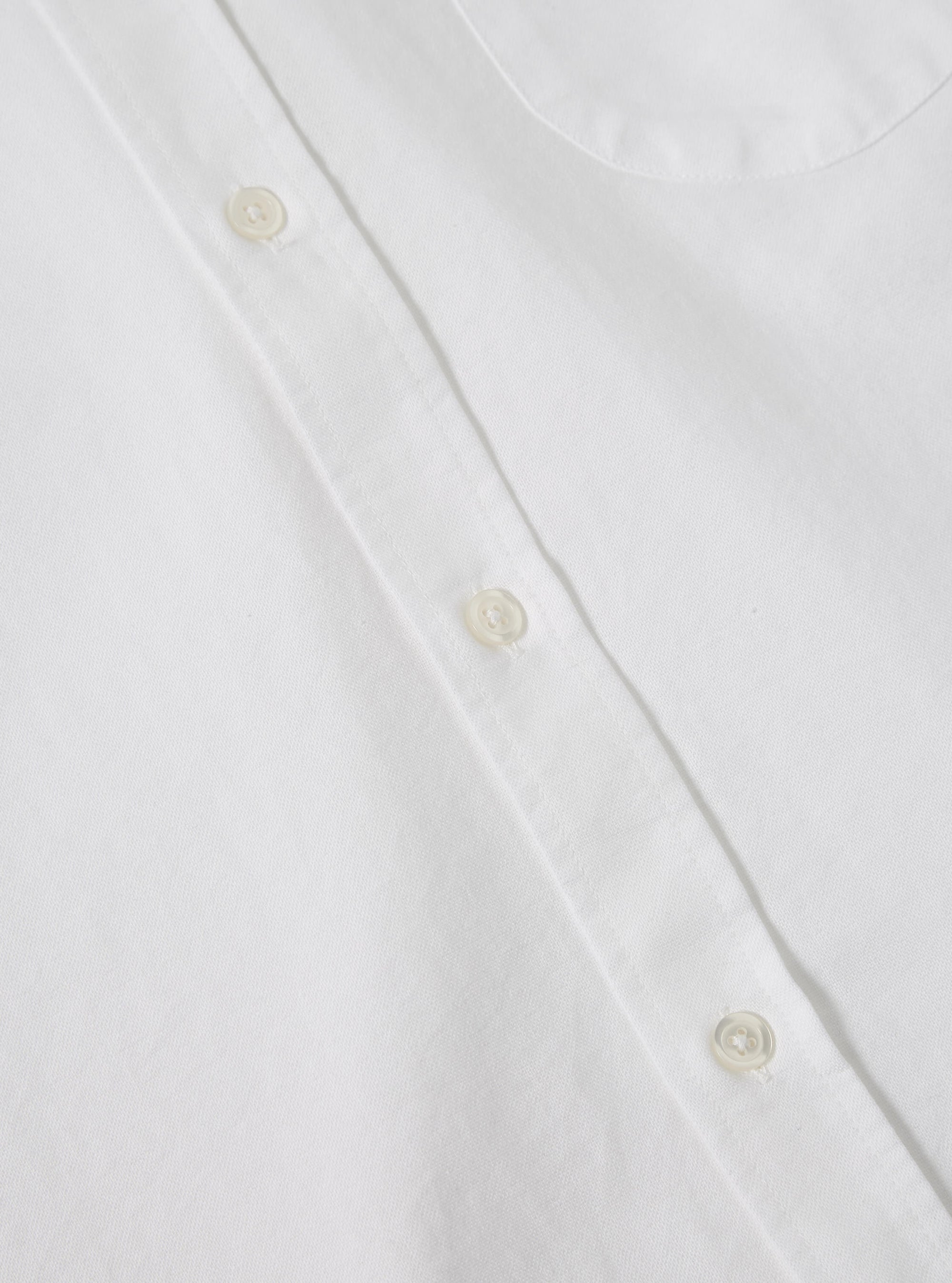 Universal Works Daybrook Shirt in White Oxford