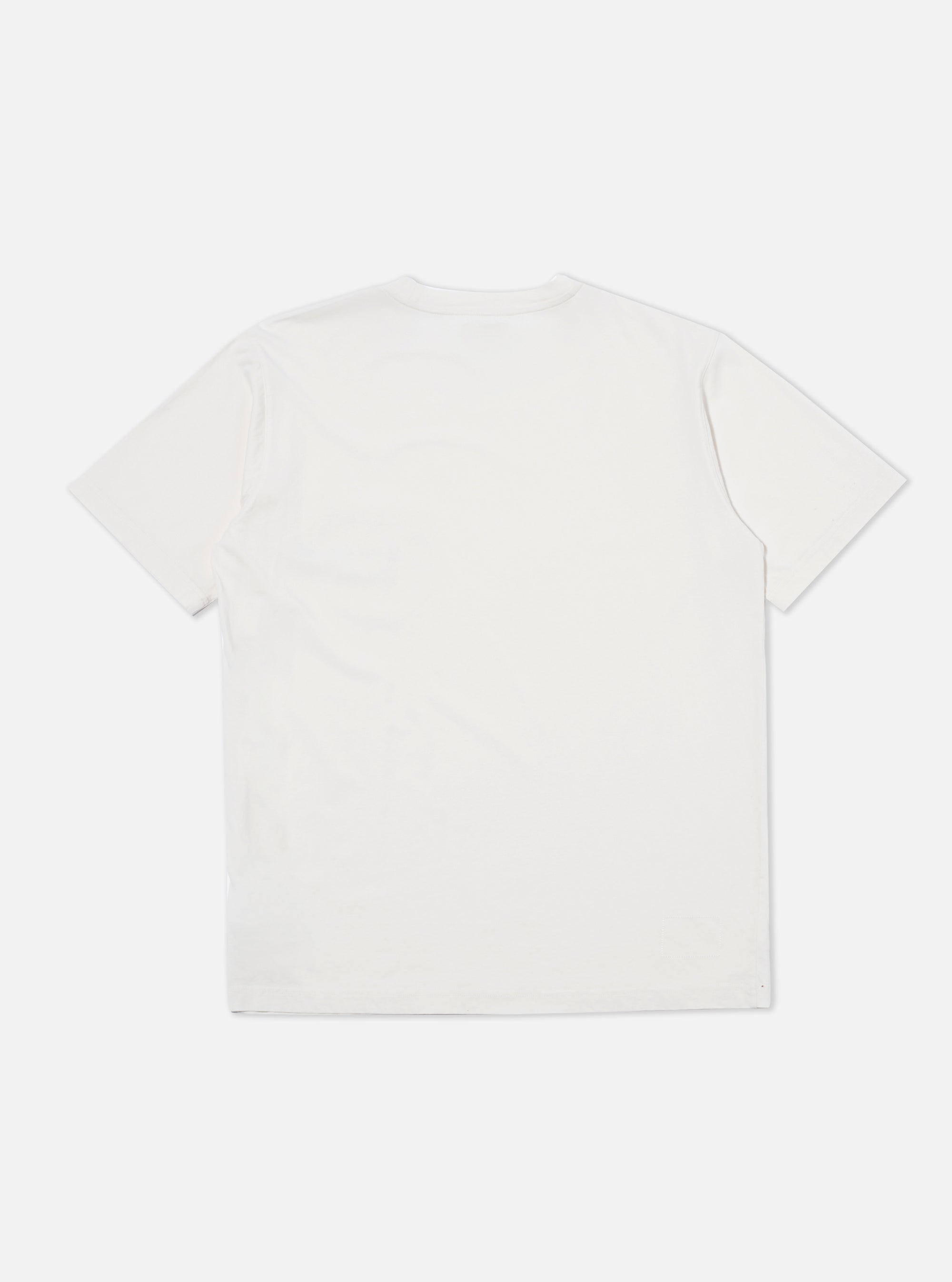 Universal Works Print Pocket Tee in Ecru Organic Jersey