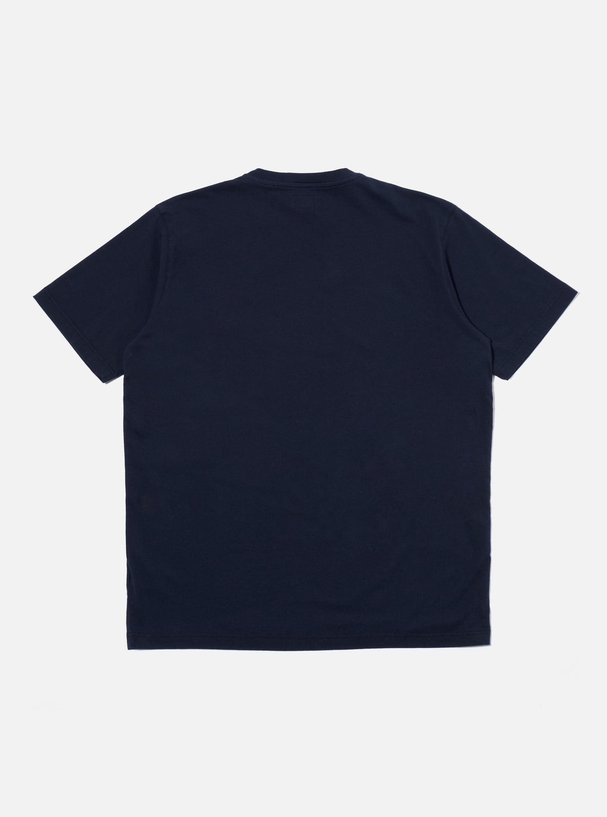 Universal Works Print Pocket Tee in Bright Navy Organic Jersey