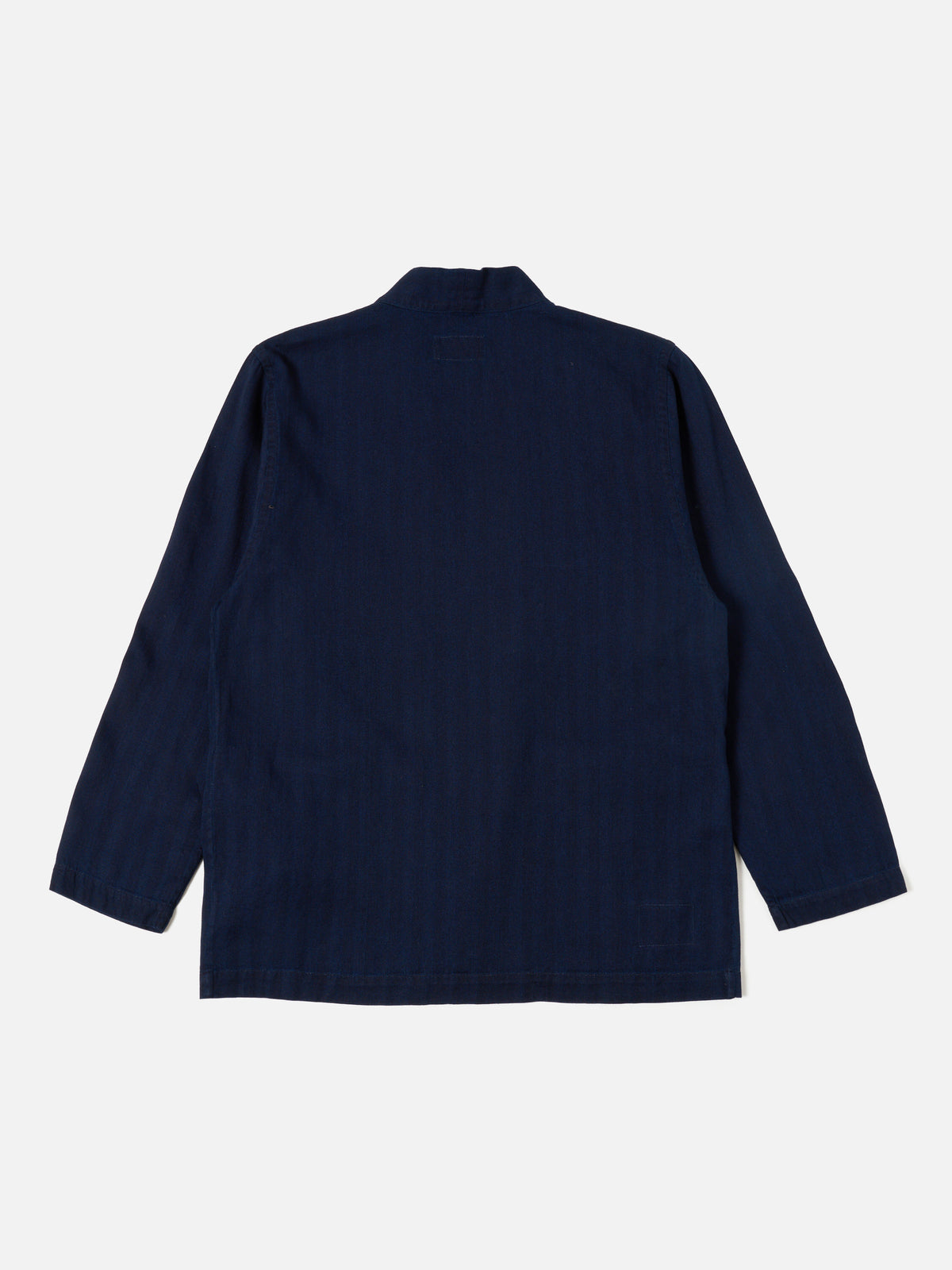 Universal Works Kyoto Work Jacket in Indigo Herringbone Denim