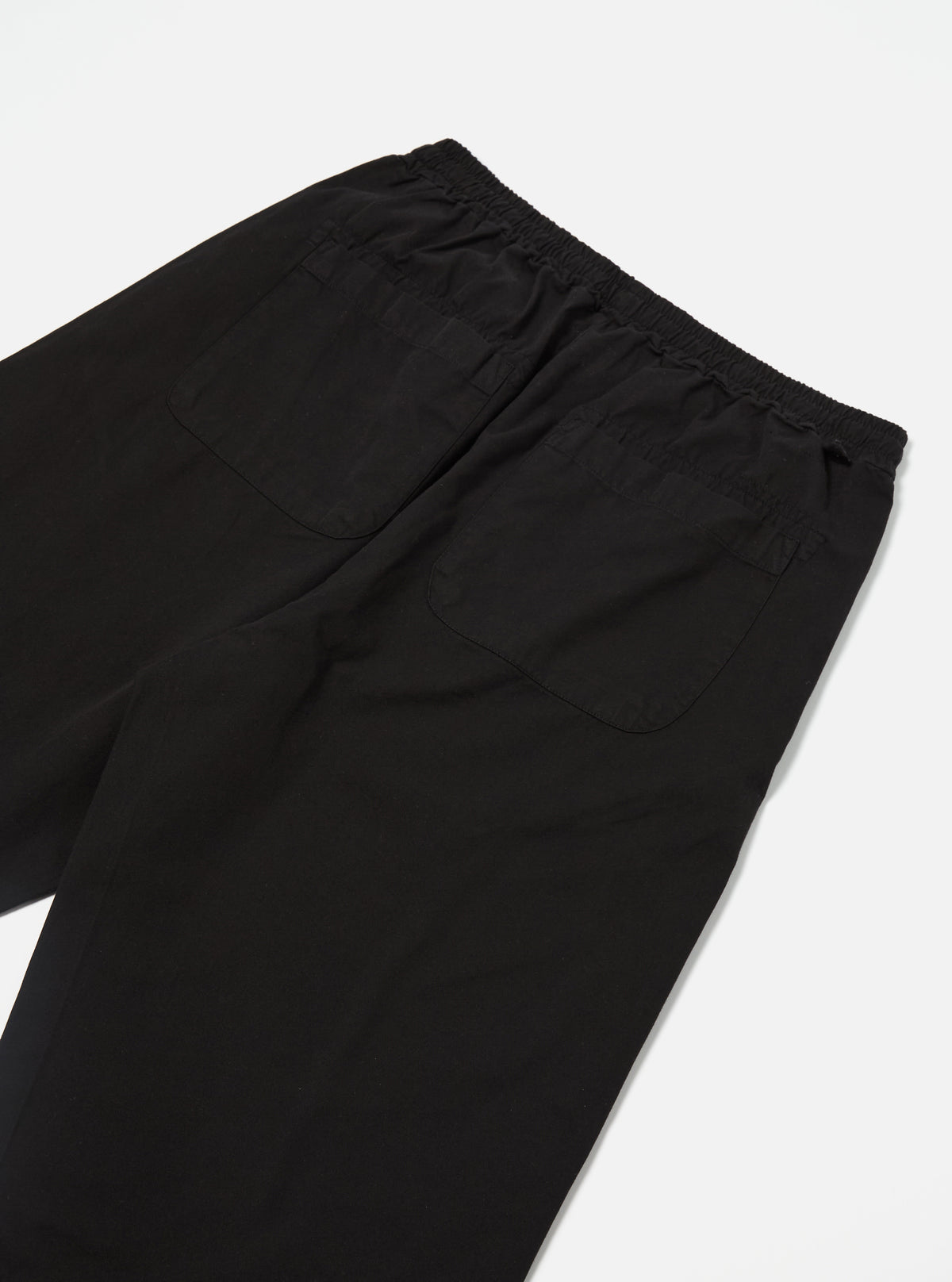 Universal Works Judo Pant in Black Kelly Cotton