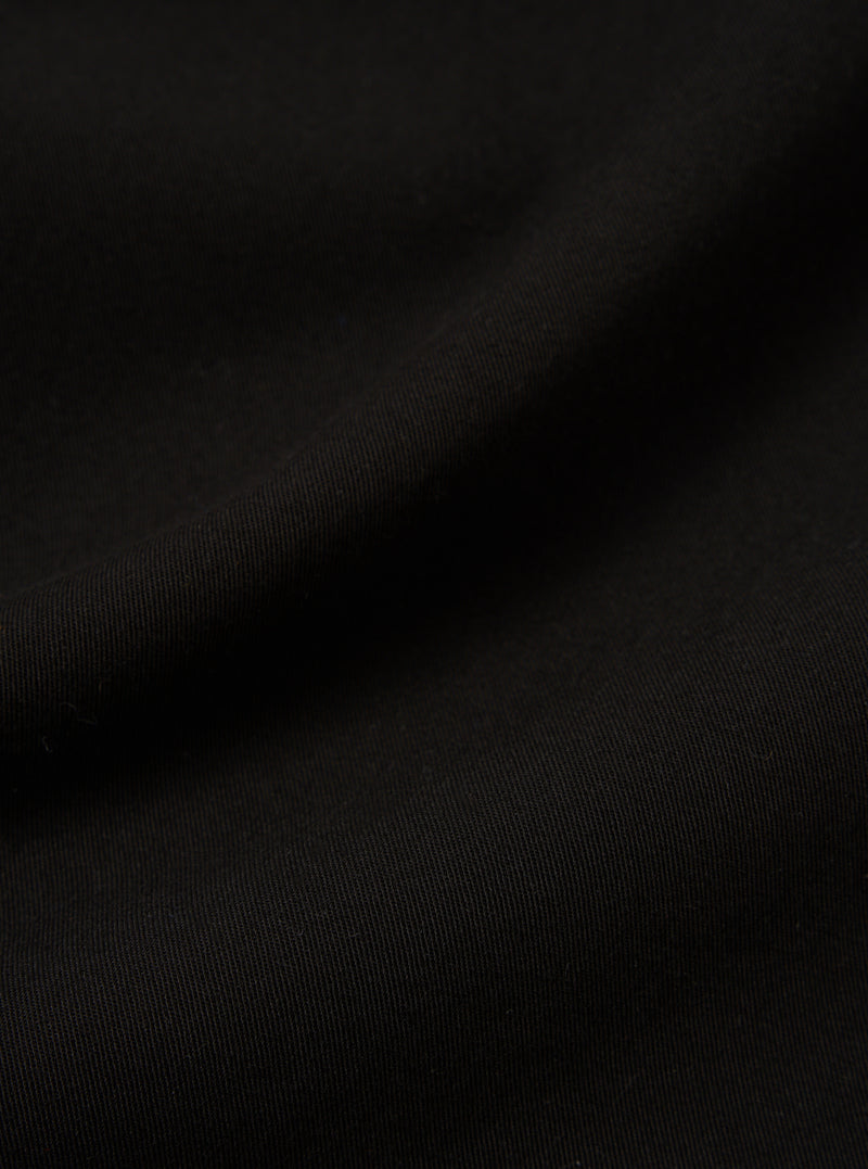 Universal Works Judo Pant in Black Kelly Cotton