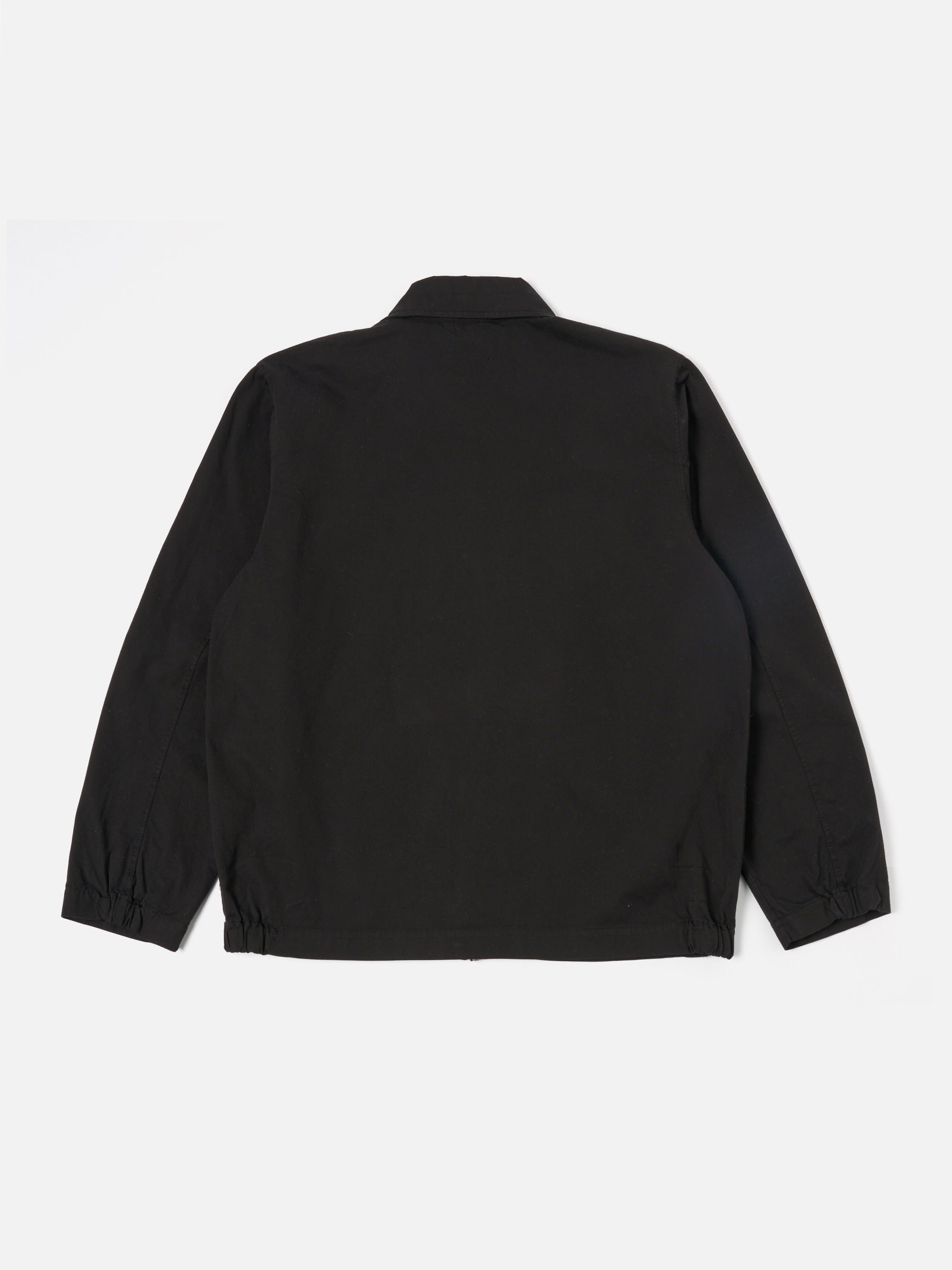 Universal Works Pembroke Jacket in Black Kelly Cotton