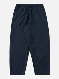 Universal Works Braga Pant in Navy Slub Sateen