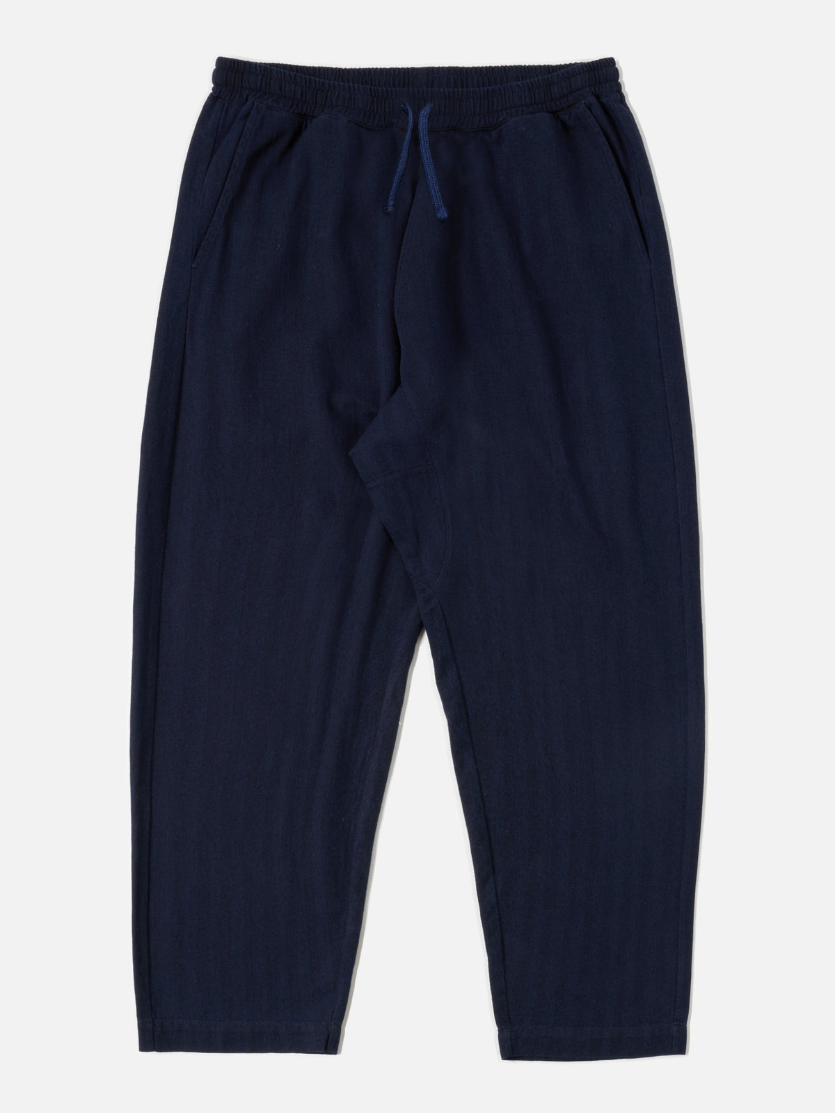 Universal Works Braga Pant in Indigo Herringbone Denim