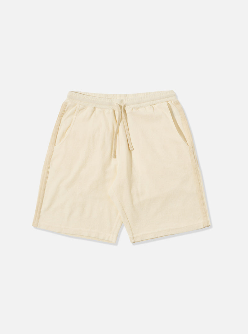 Ecru Light Weight Terry Simple Short