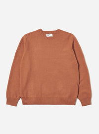 Universal Works Seamless Crew in Orange Coast Knit