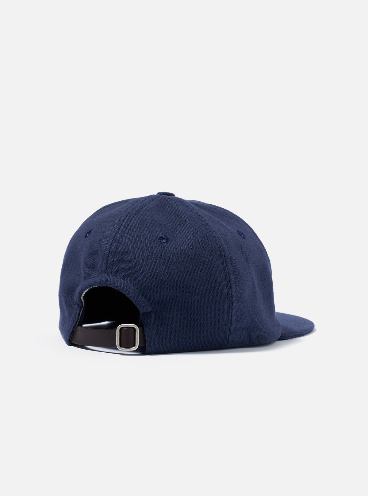 Universal Works Baseball Hat in Navy Canvas