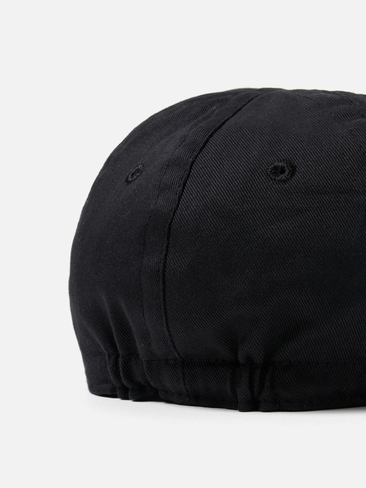 Universal Works Mechanics Hat in Black Twill Cotton