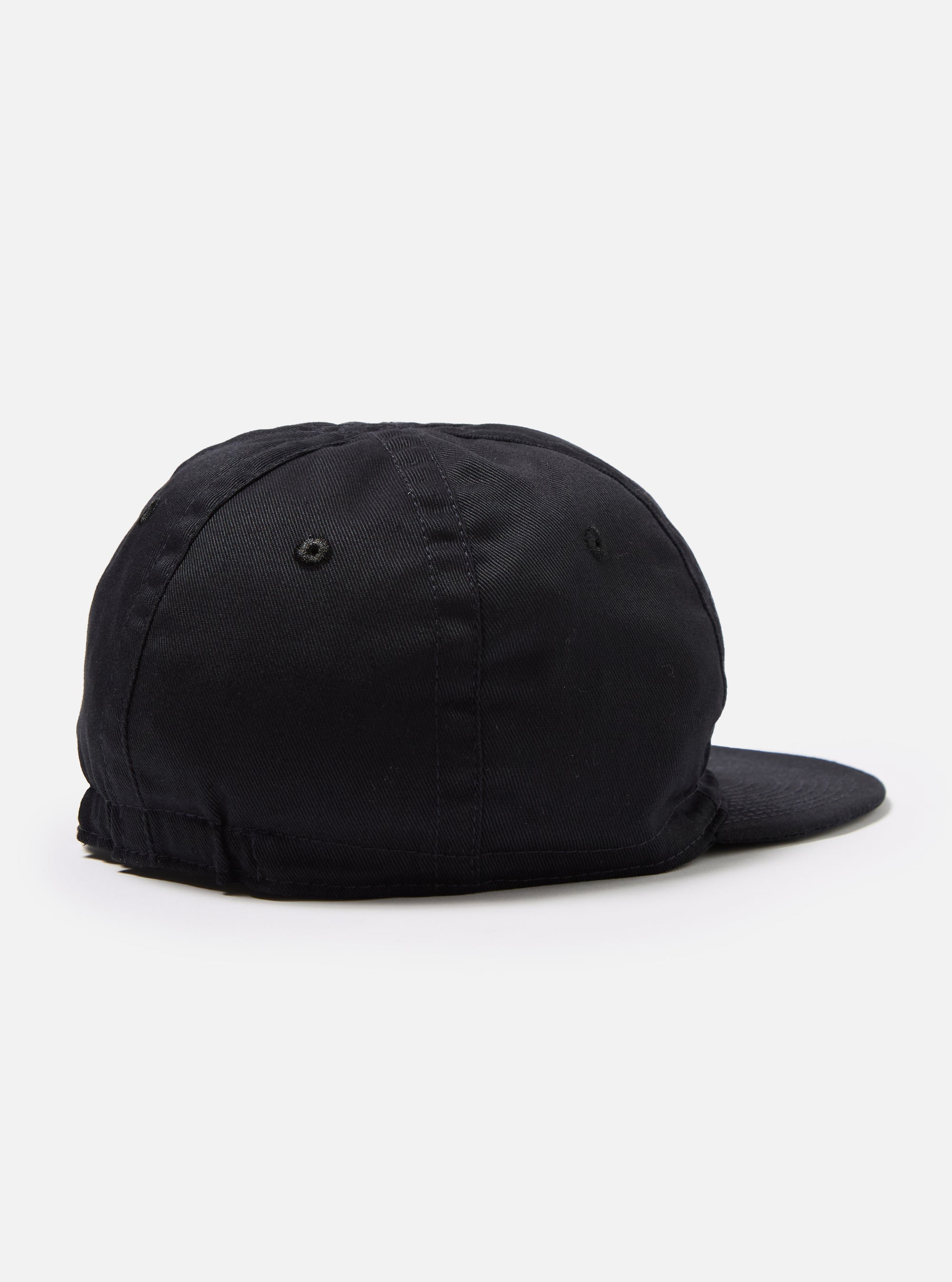 Universal Works Mechanics Hat in Black Twill Cotton