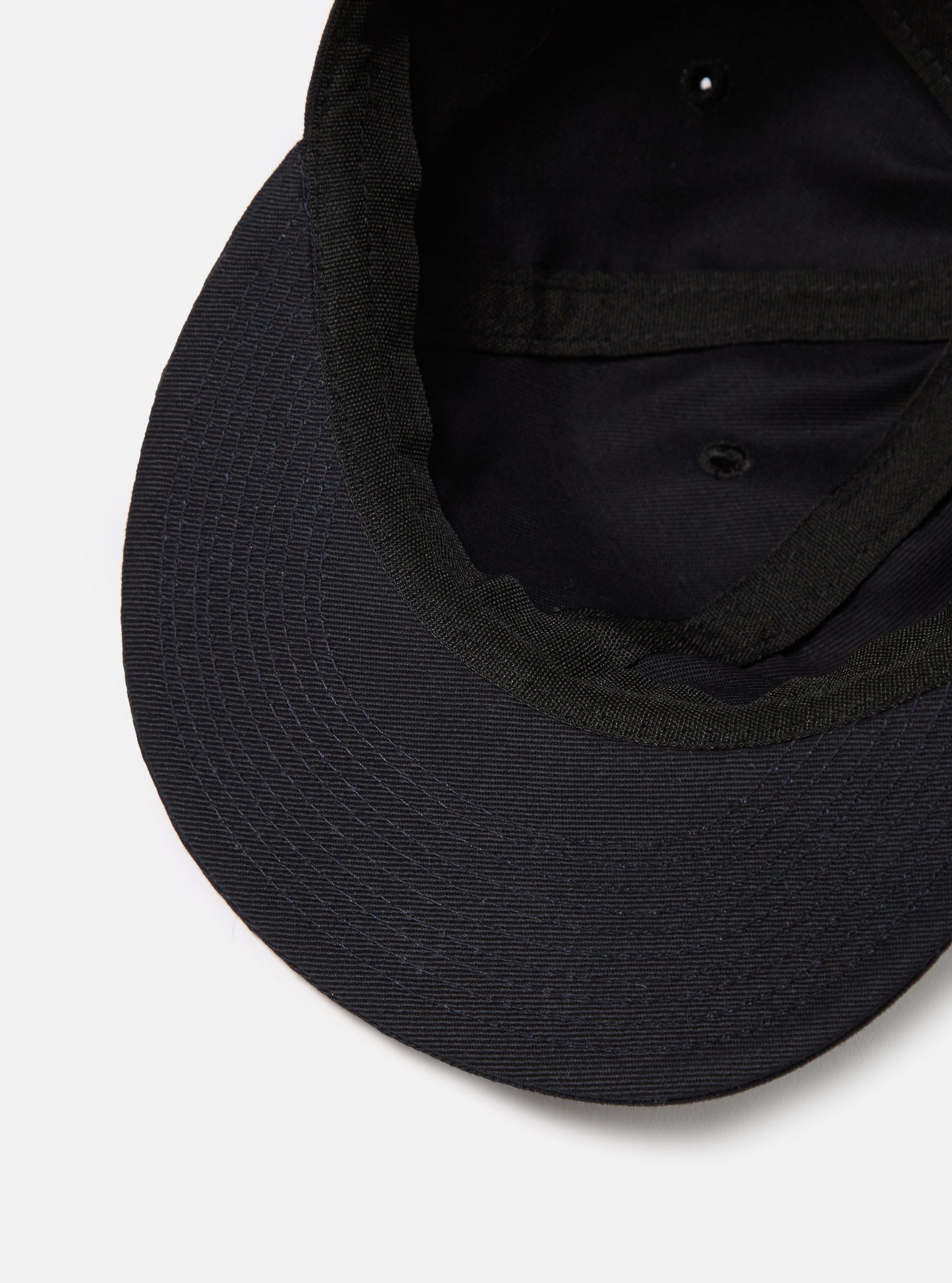 Universal Works Mechanics Hat in Black Twill Cotton