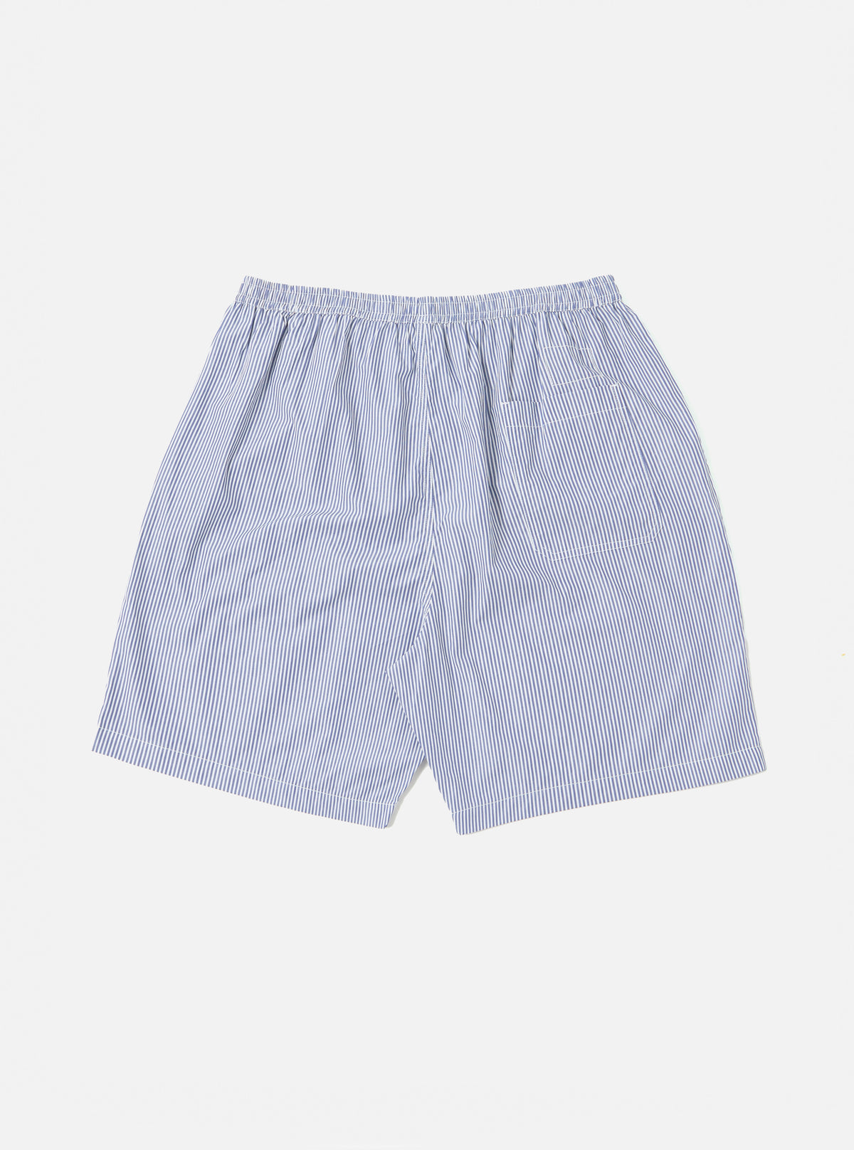 Universal Works Short Pyjama Set in Navy Classic Stripe