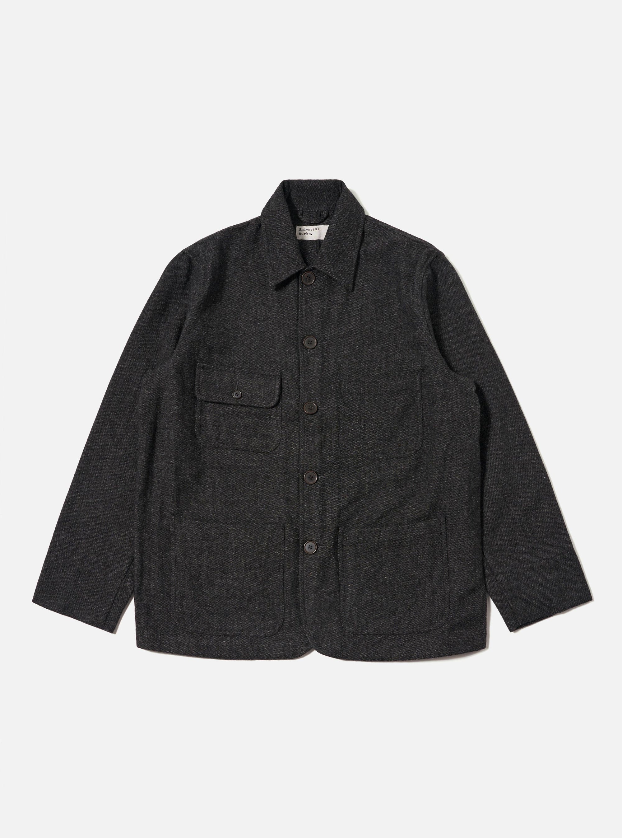 Grey Anders Wool Upcycled Merchant Jacket