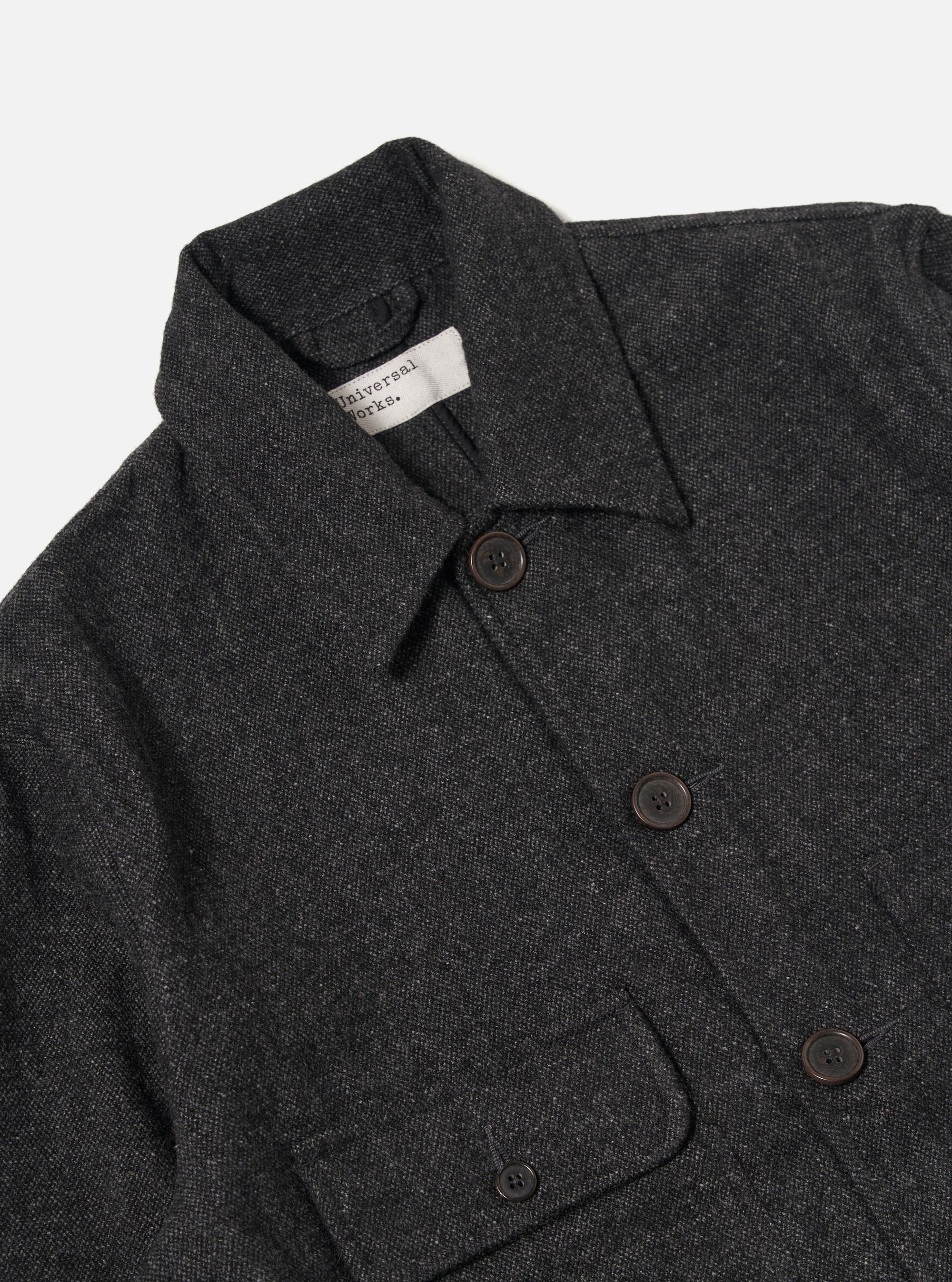 Grey Anders Wool Upcycled Merchant Jacket