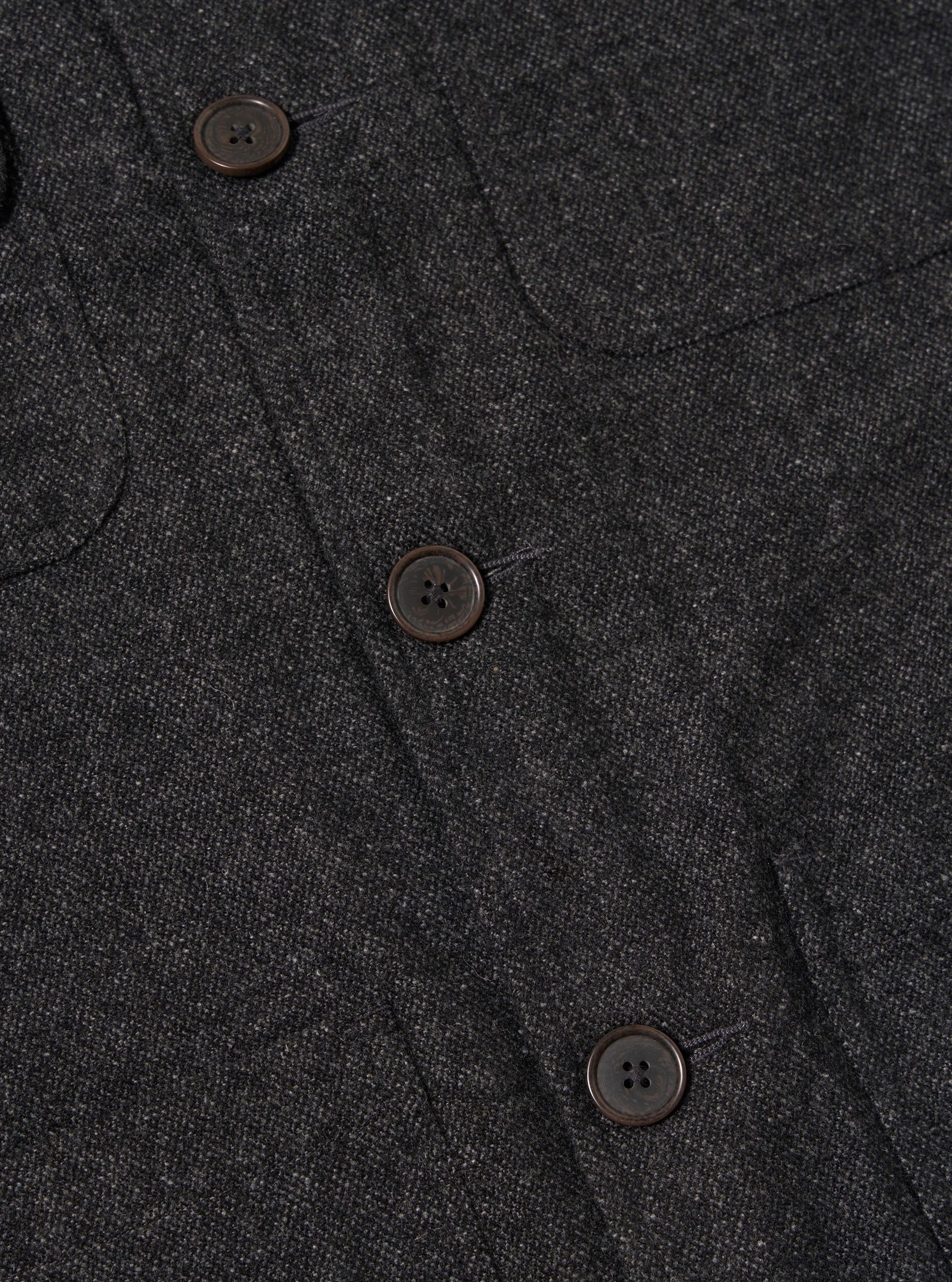 Grey Anders Wool Upcycled Merchant Jacket