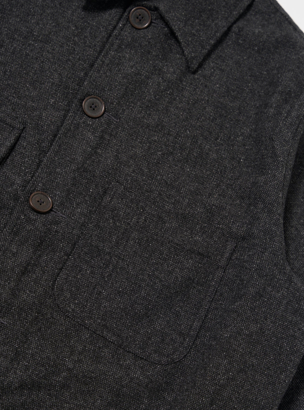 Grey Anders Wool Upcycled Merchant Jacket