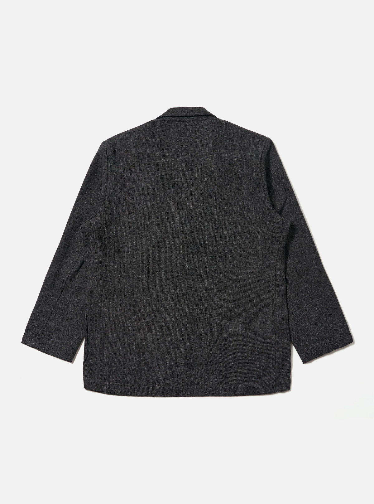 Grey Anders Wool Upcycled Two Button Jacket