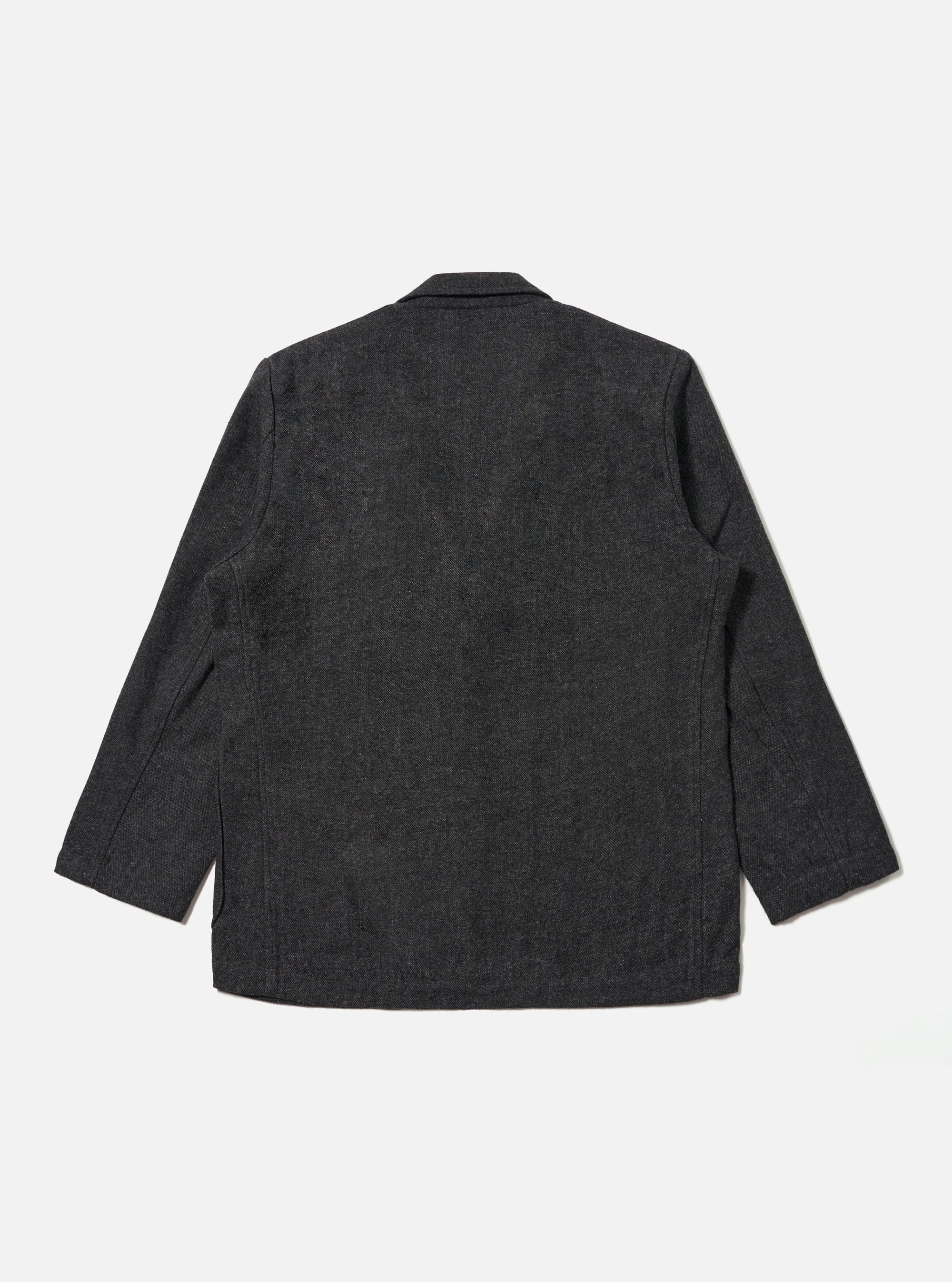 Grey Anders Wool Upcycled Two Button Jacket