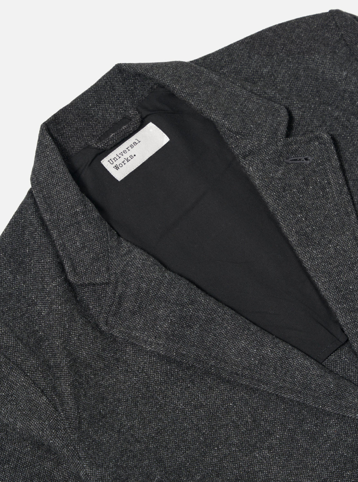 Grey Anders Wool Upcycled Two Button Jacket