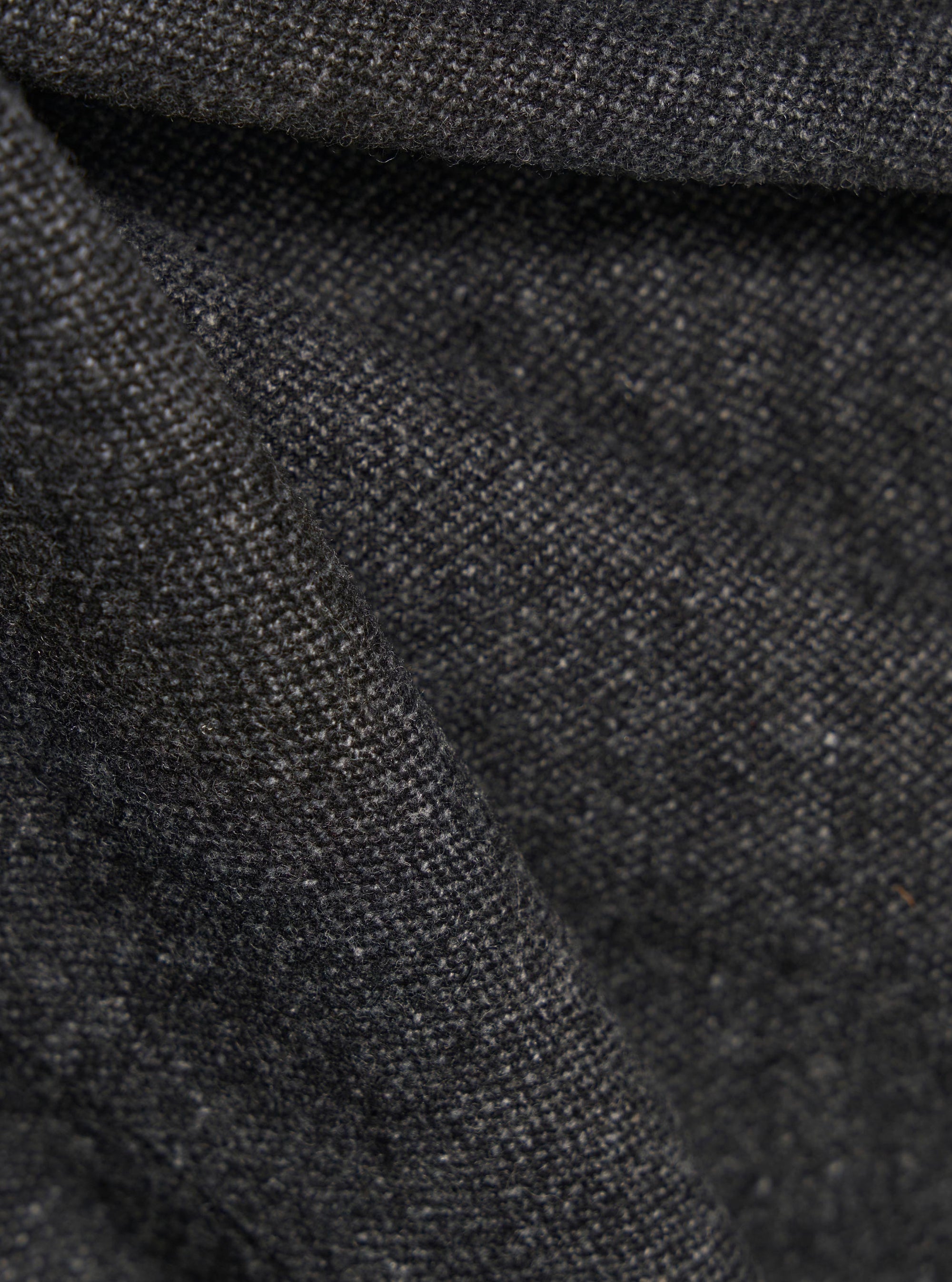 Grey Anders Wool Upcycled Two Button Jacket