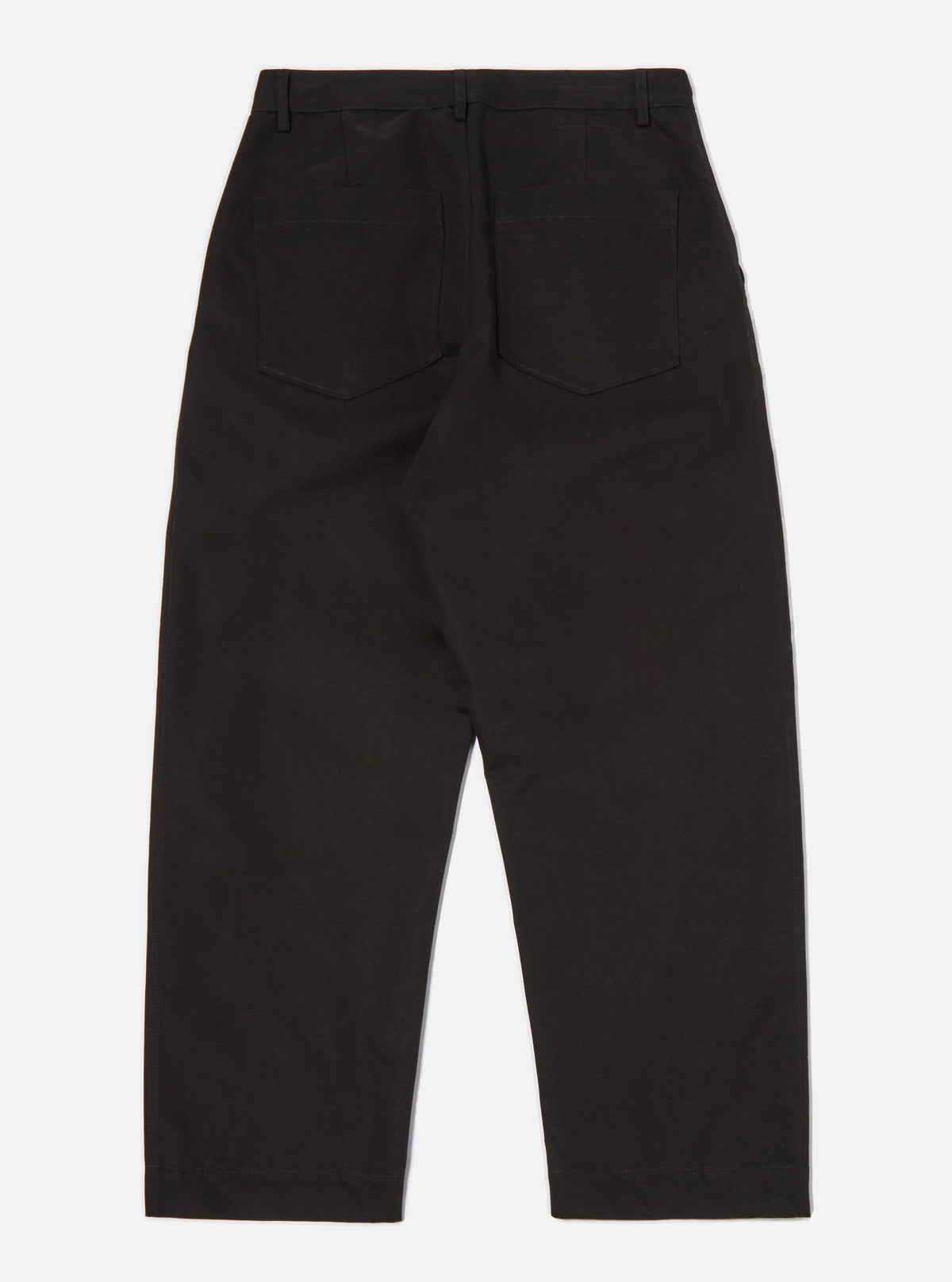 Black Brushed Polytech Duke Pant