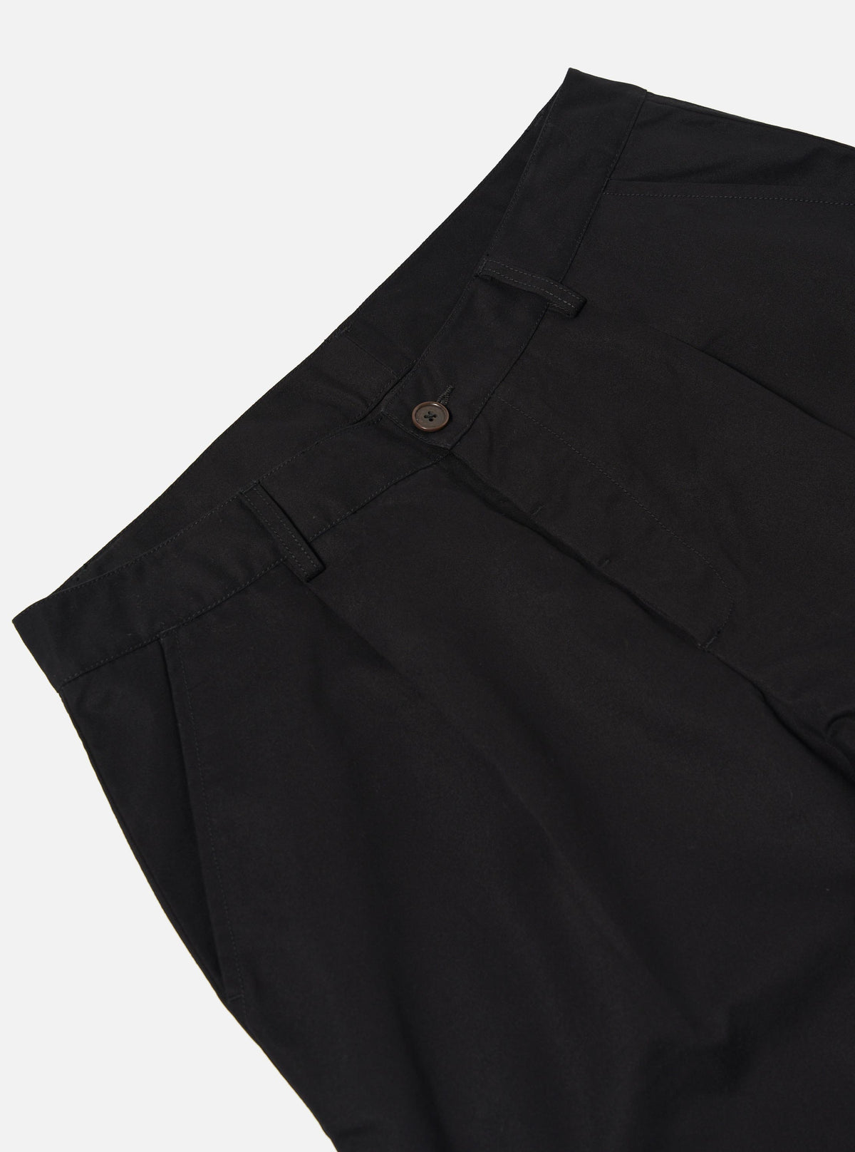 Black Brushed Polytech Duke Pant