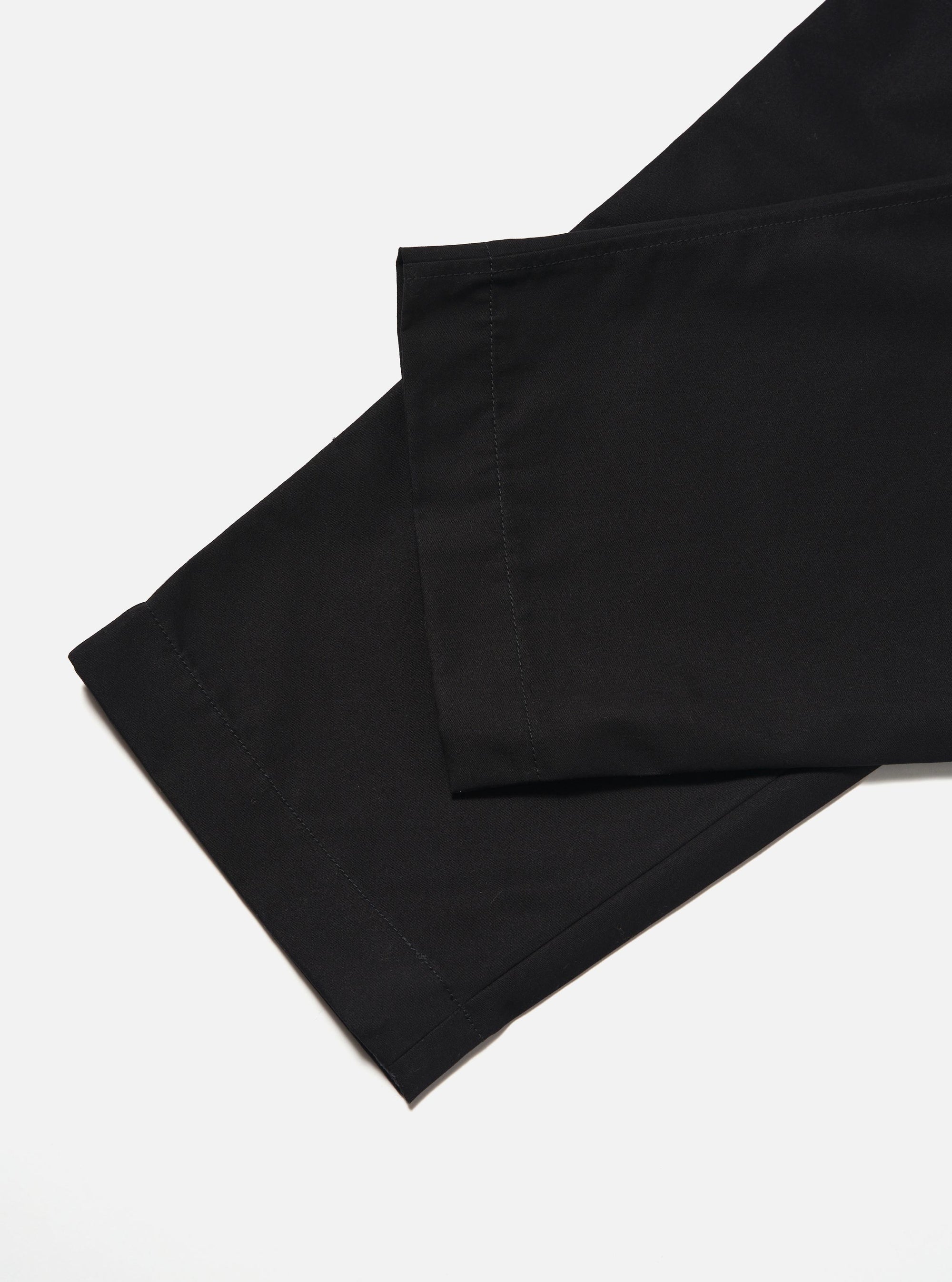 Black Brushed Polytech Duke Pant