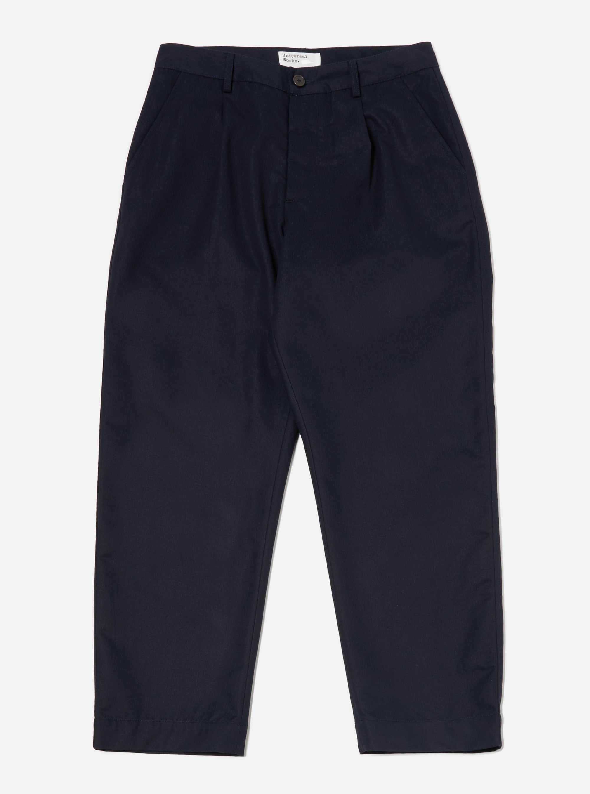 Navy Brushed Polytech Duke Pant