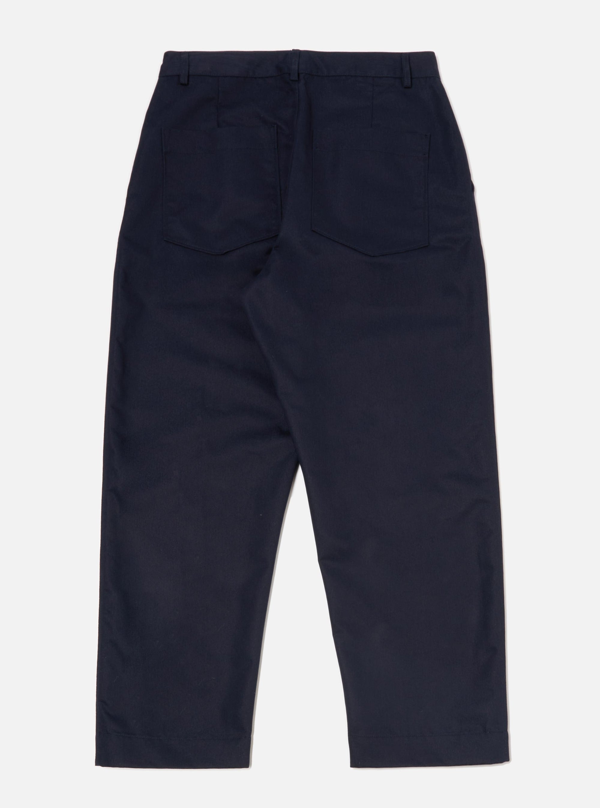 Navy Brushed Polytech Duke Pant