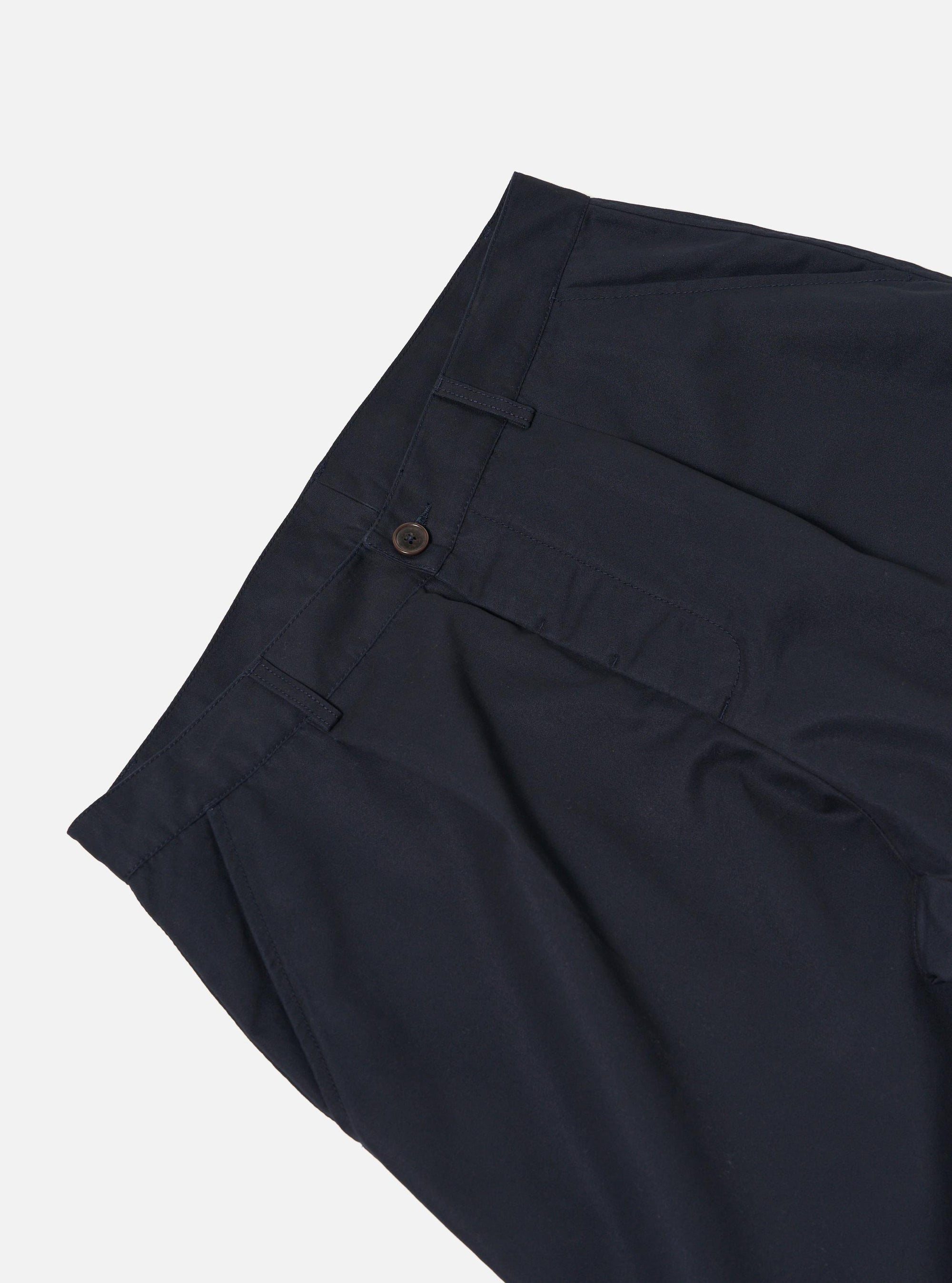 Navy Brushed Polytech Duke Pant
