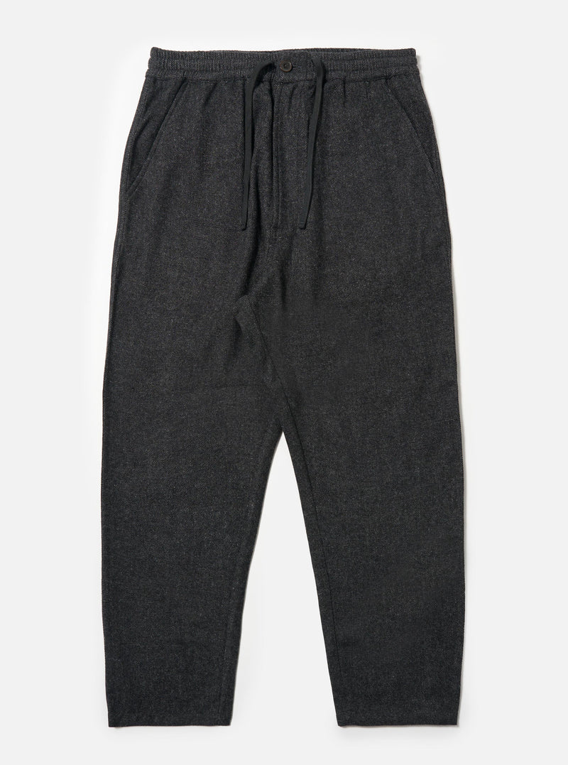 Grey Anders Wool Upcycled Hi Water Trouser