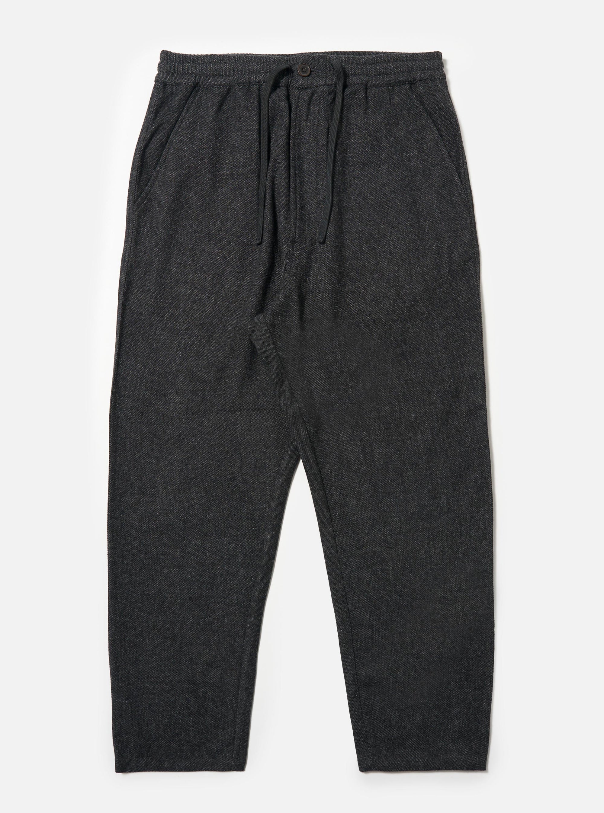 Grey Anders Wool Upcycled Hi Water Trouser