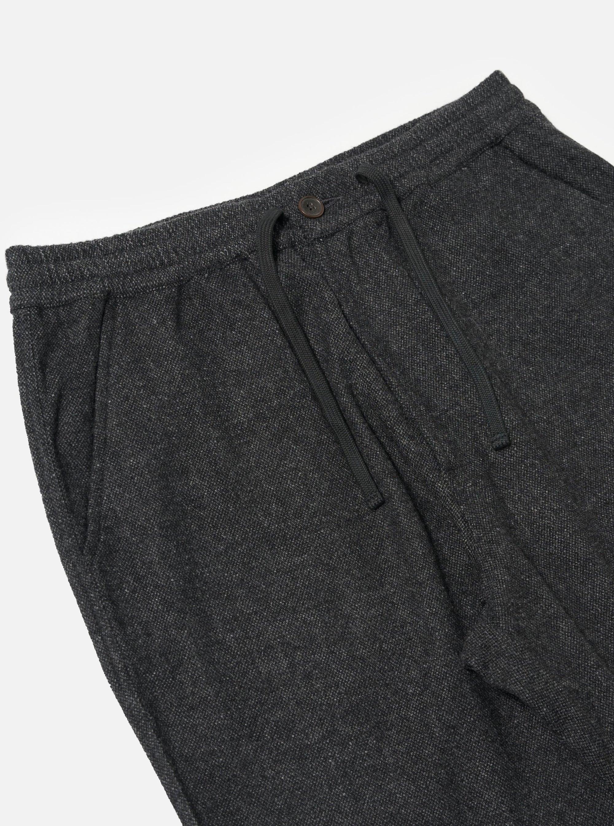 Grey Anders Wool Upcycled Hi Water Trouser