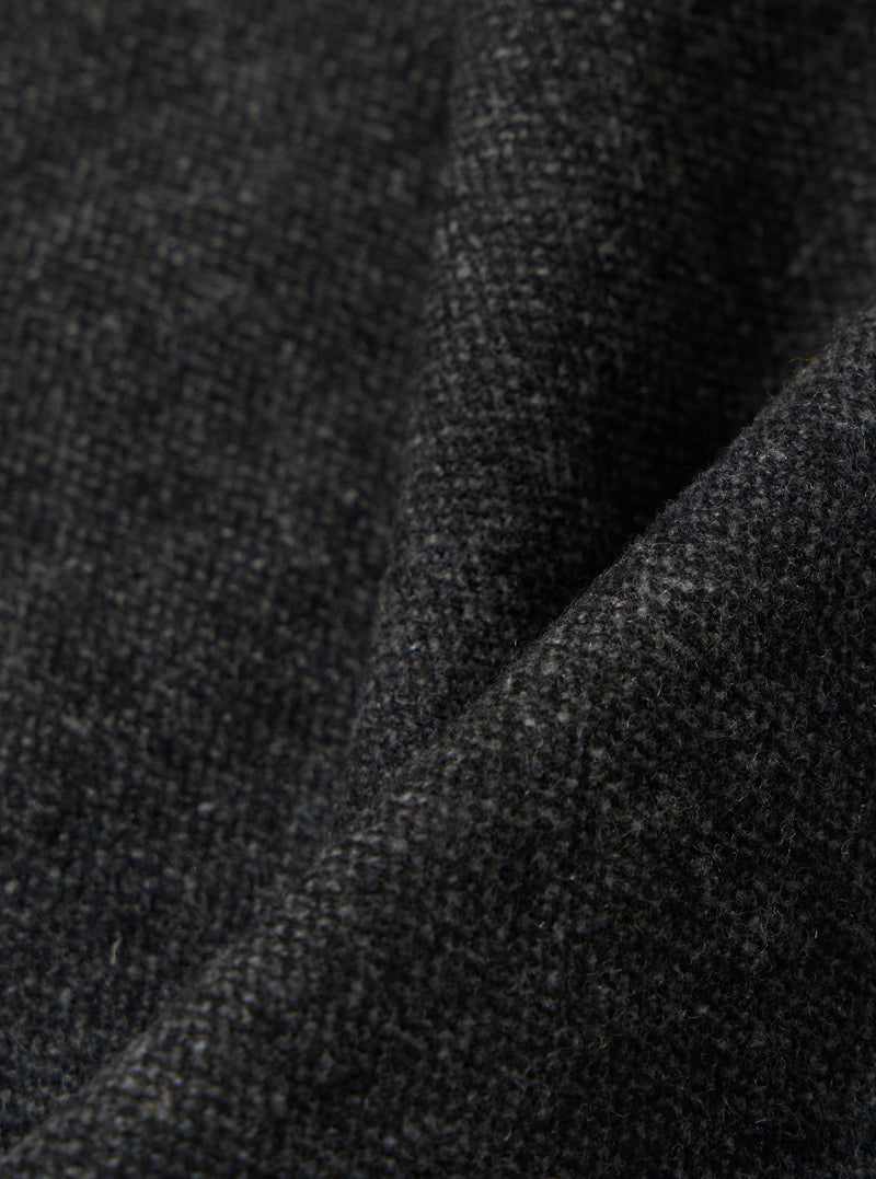 Grey Anders Wool Upcycled Hi Water Trouser