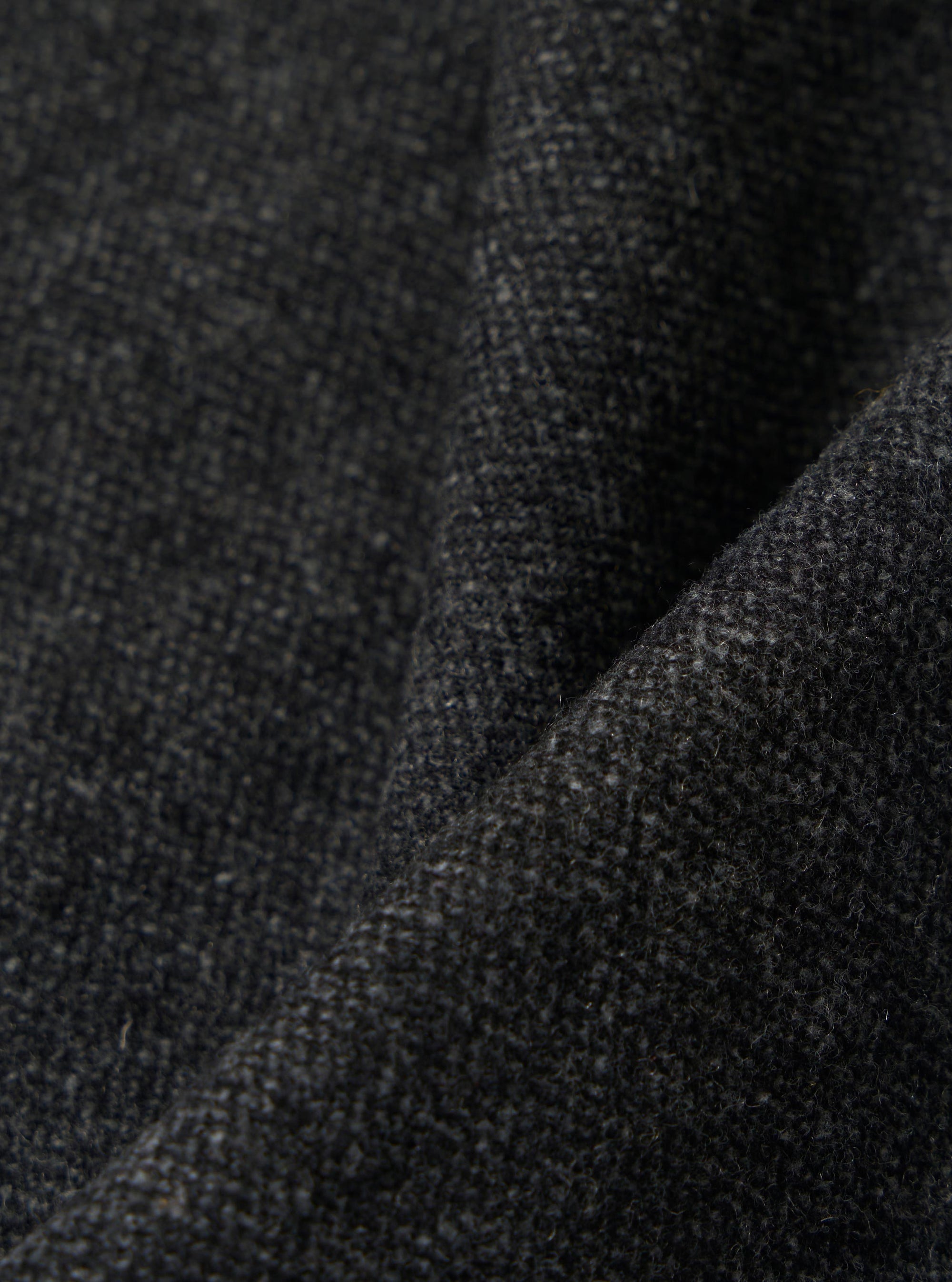 Grey Anders Wool Upcycled Hi Water Trouser