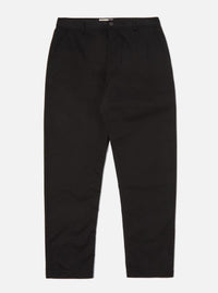 Black Brushed Polytech Military Chino
