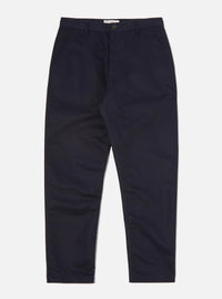 Navy Brushed Polytech Military Chino