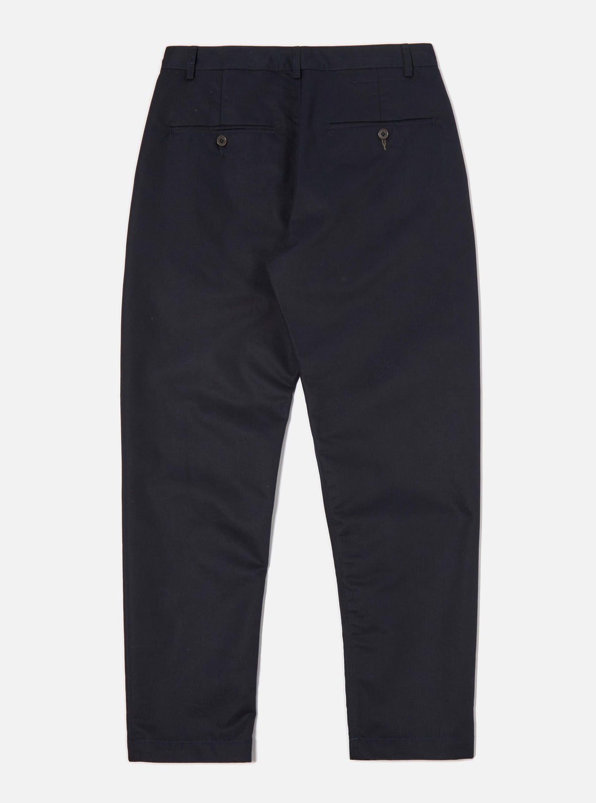 Navy Brushed Polytech Military Chino