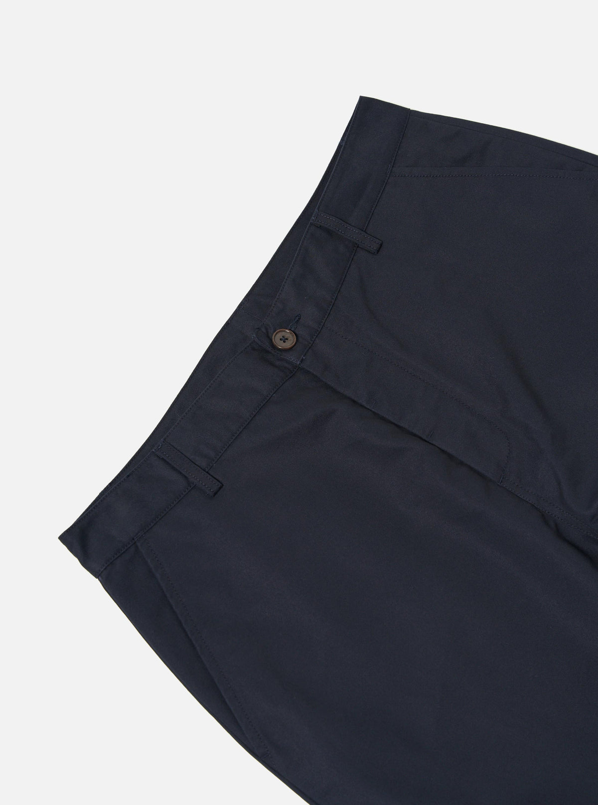 Navy Brushed Polytech Military Chino