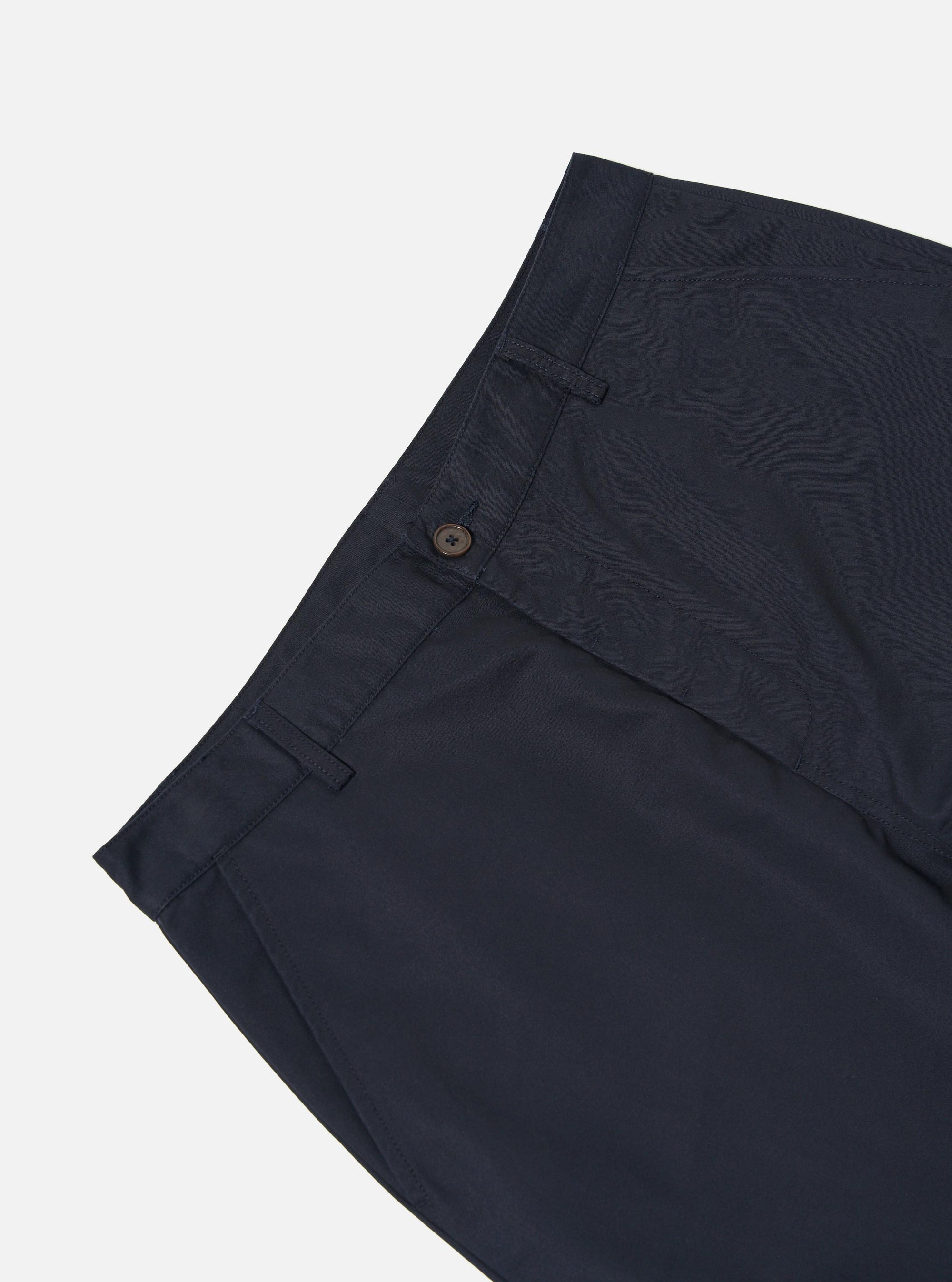 Navy Brushed Polytech Military Chino