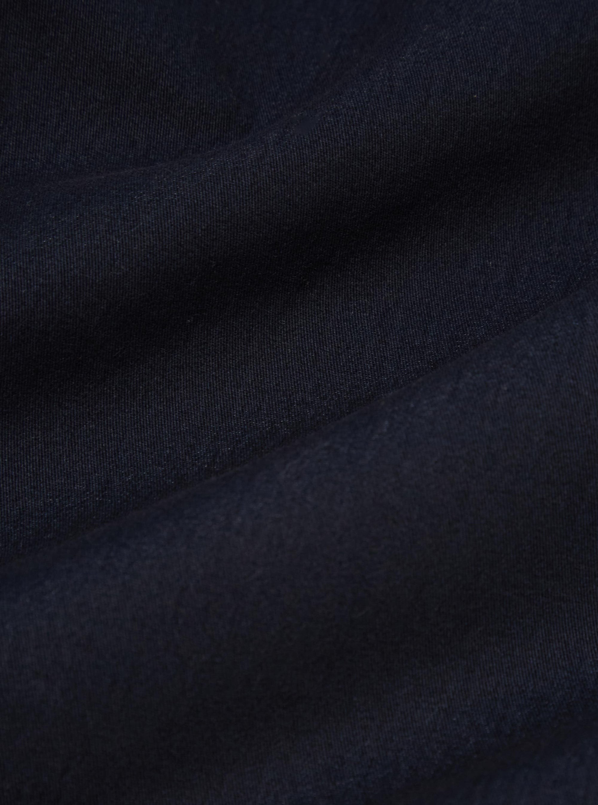 Navy Brushed Polytech Military Chino