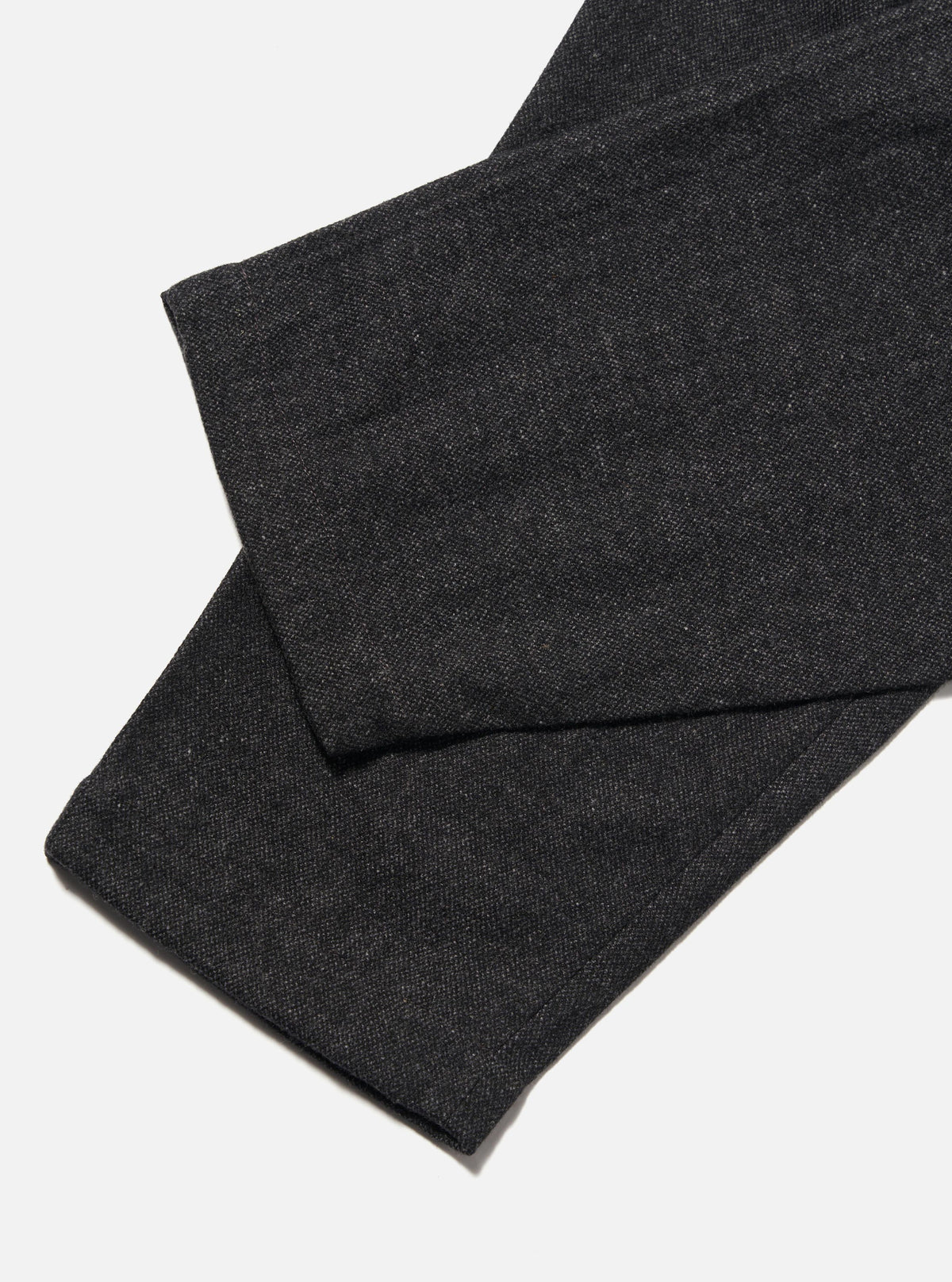 Grey Anders Wool Upcycled Pleated Track Pant