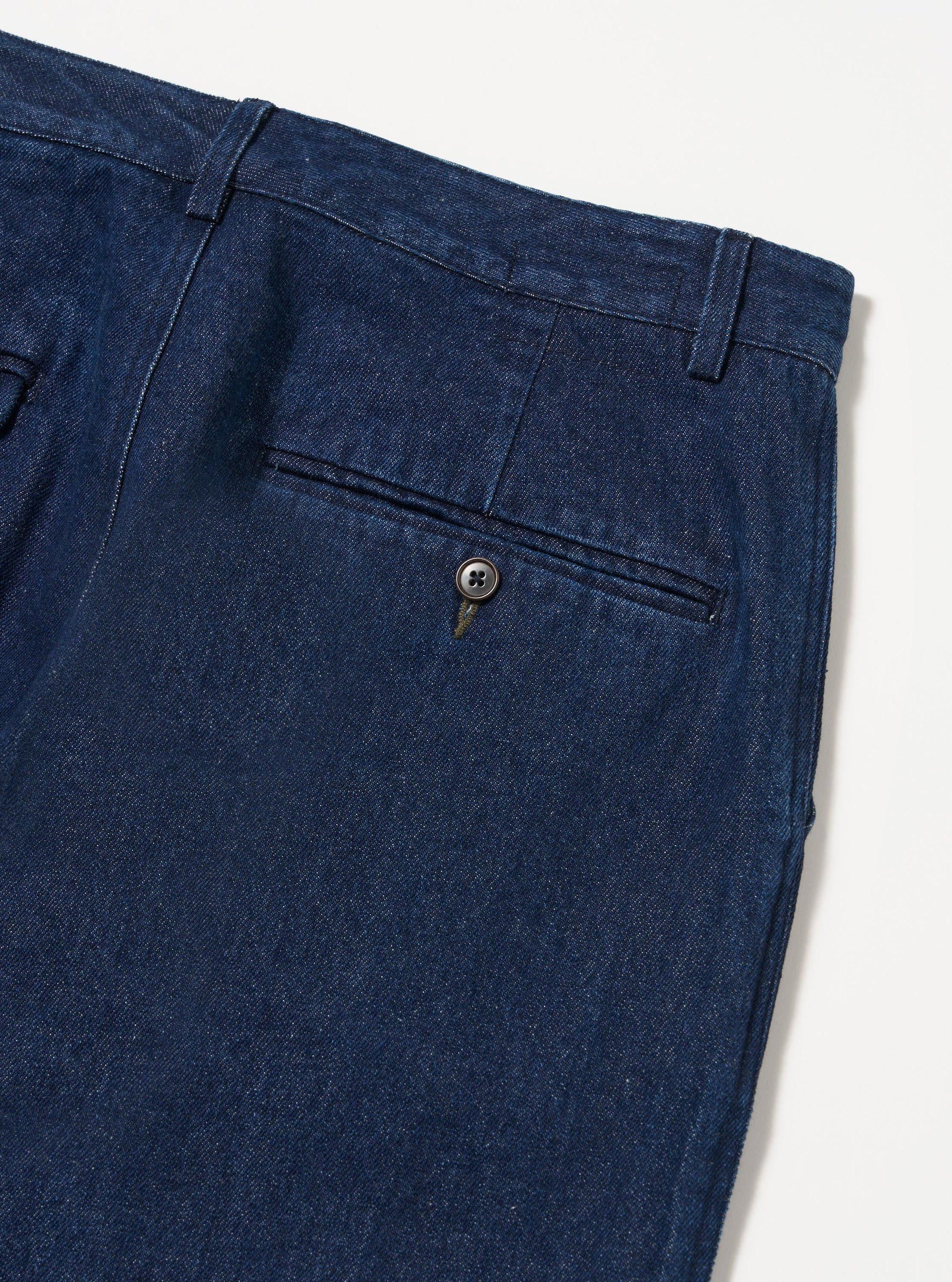 Indigo Work Denim Super Chino